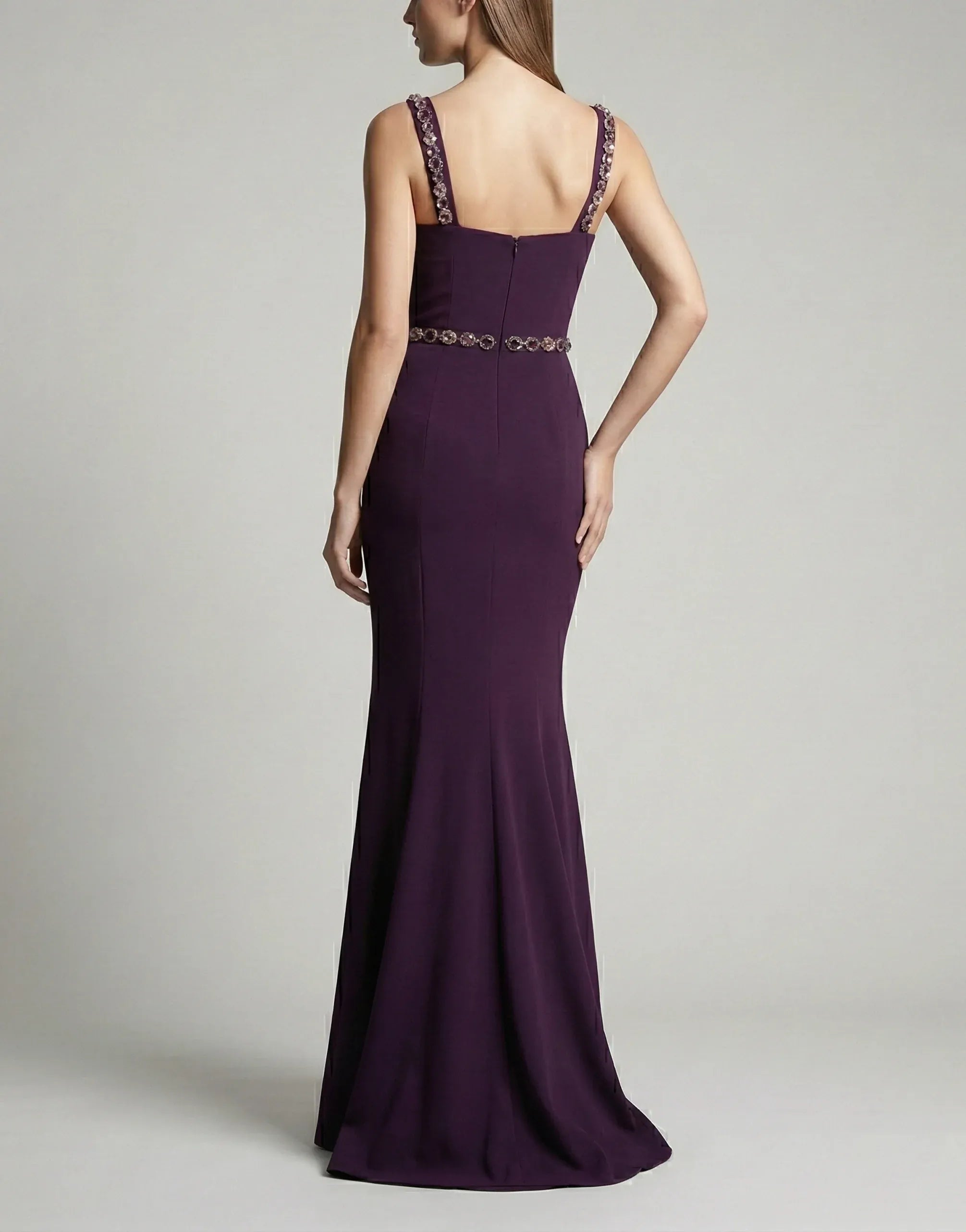 Dolce & Gabbana Crystal-Embellished Cady Mermaid Gown