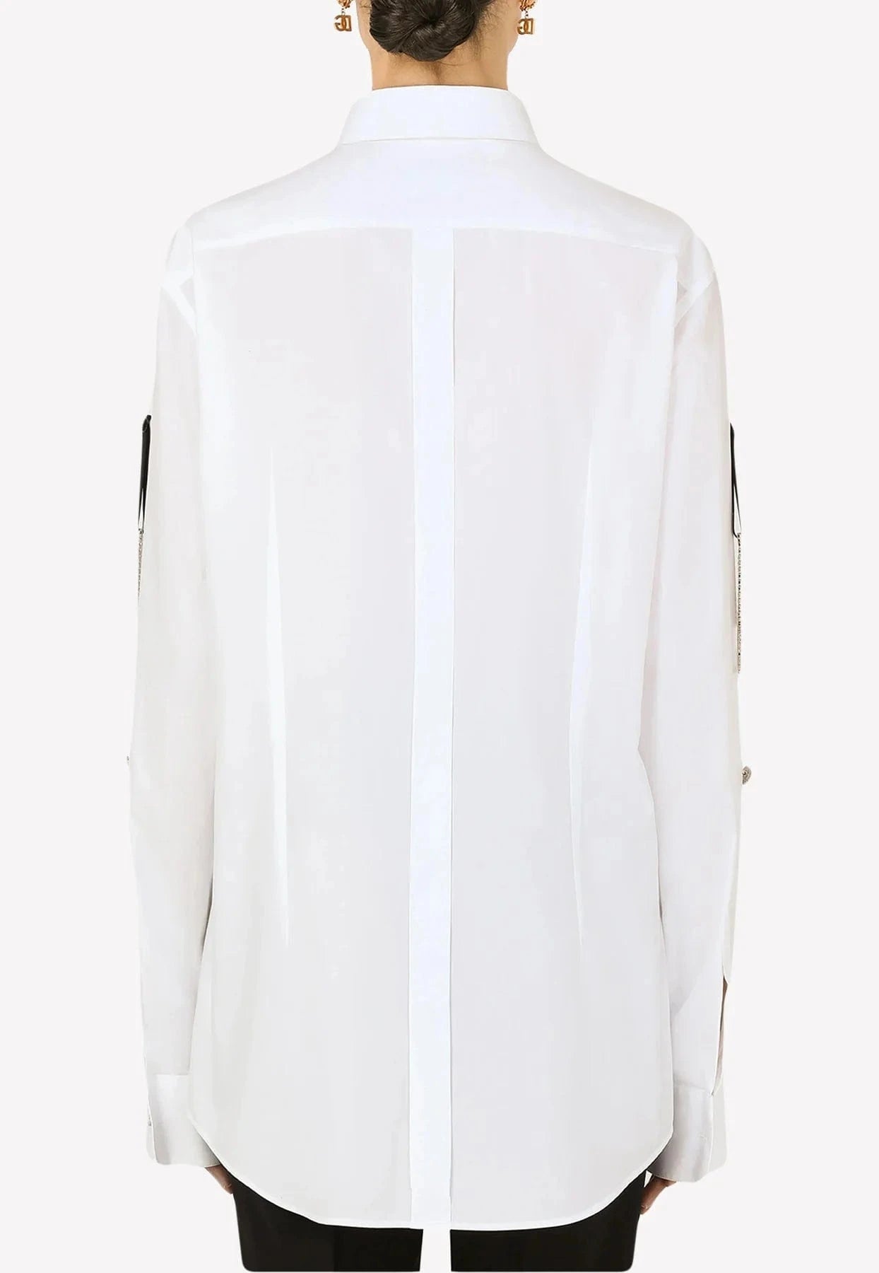 Dolce & Gabbana Crystal-Embellished Cotton Shirt