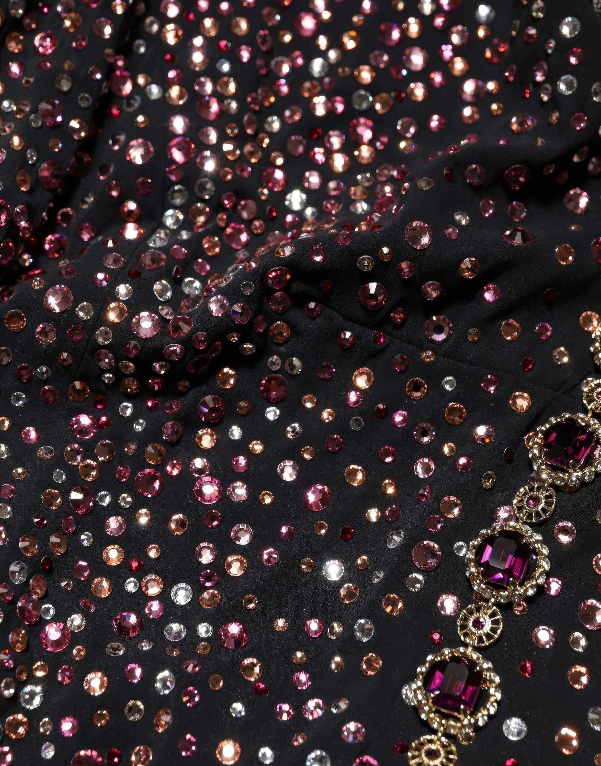 Dolce & Gabbana Crystal-Embellished Lace Mermaid Gown
