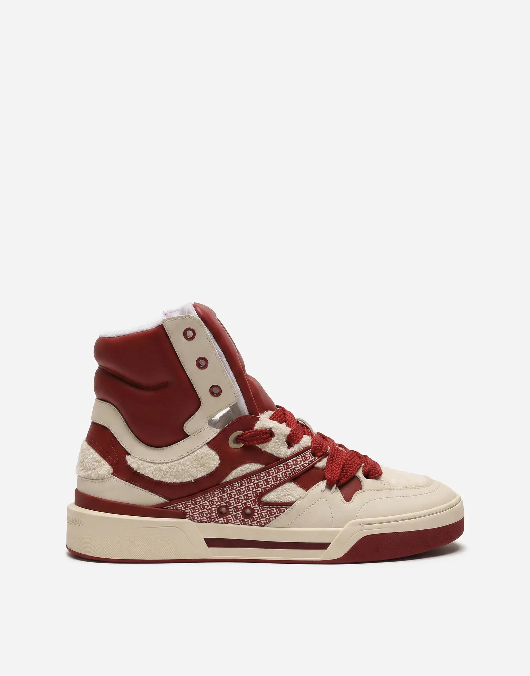 Dolce & Gabbana Custom 2.Zero DG Logo High-Top Sneakers