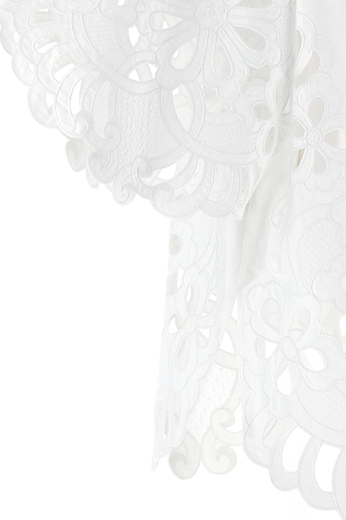 Dolce & Gabbana Dolce & Gabbana Cut-Out Embroidery Shirt