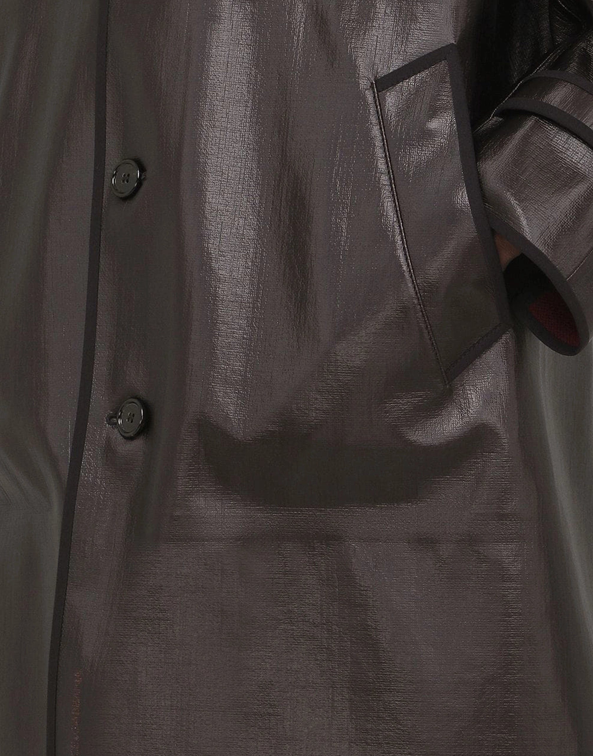 Dolce & Gabbana Cutton-Gront Leather Jacket