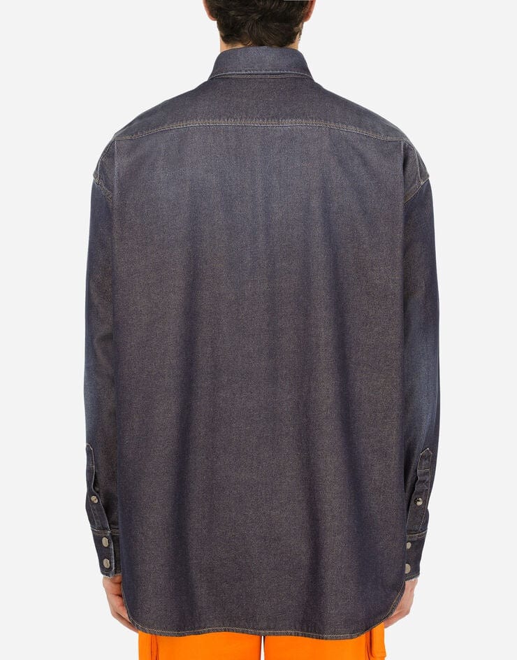 Dolce & Gabbana D&G Patch Denim Shirt