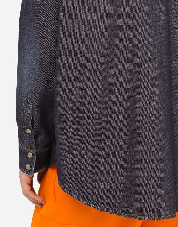 Dolce & Gabbana D&G Patch Denim Shirt