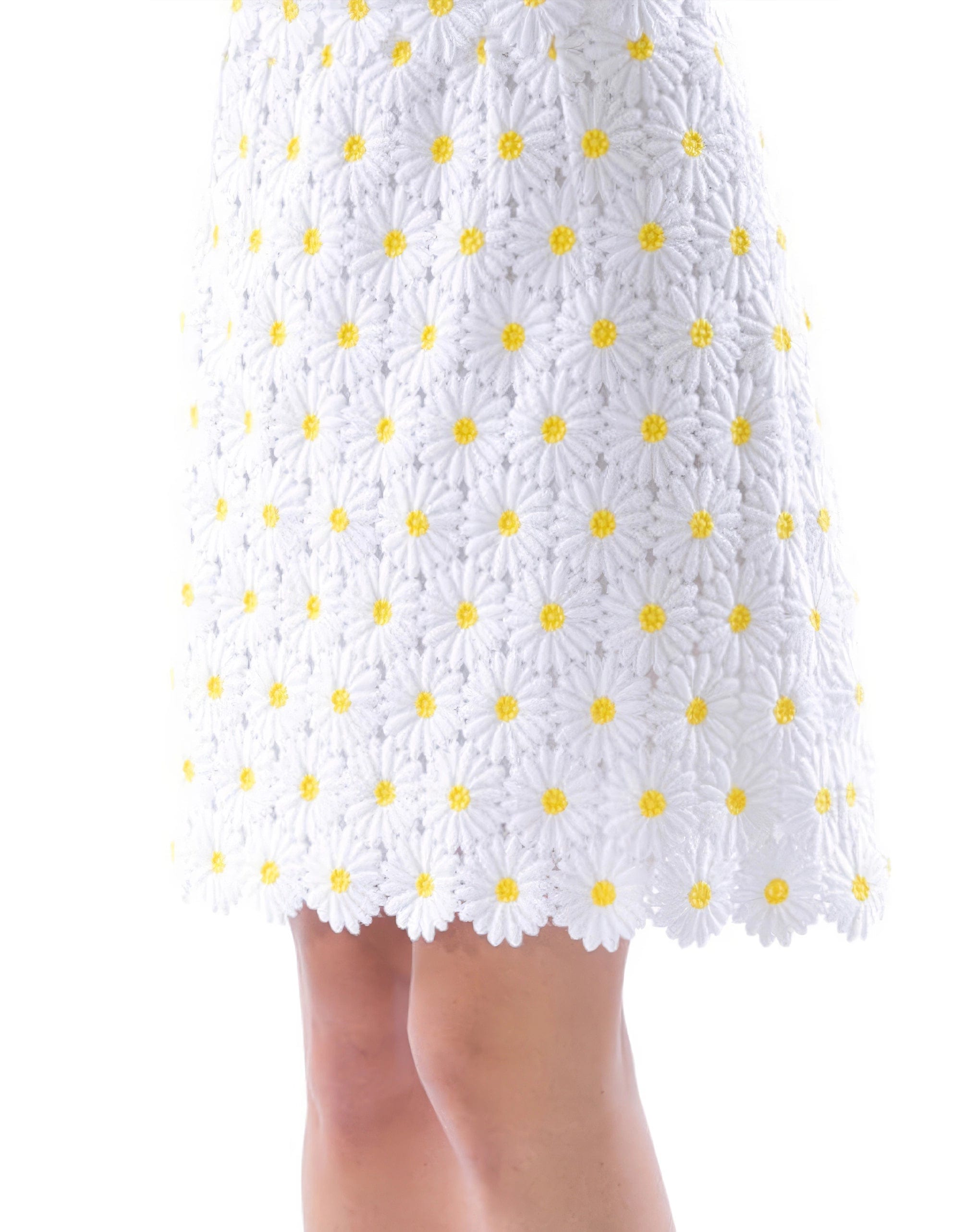 Dolce & Gabbana Daisy Macramé Skirt