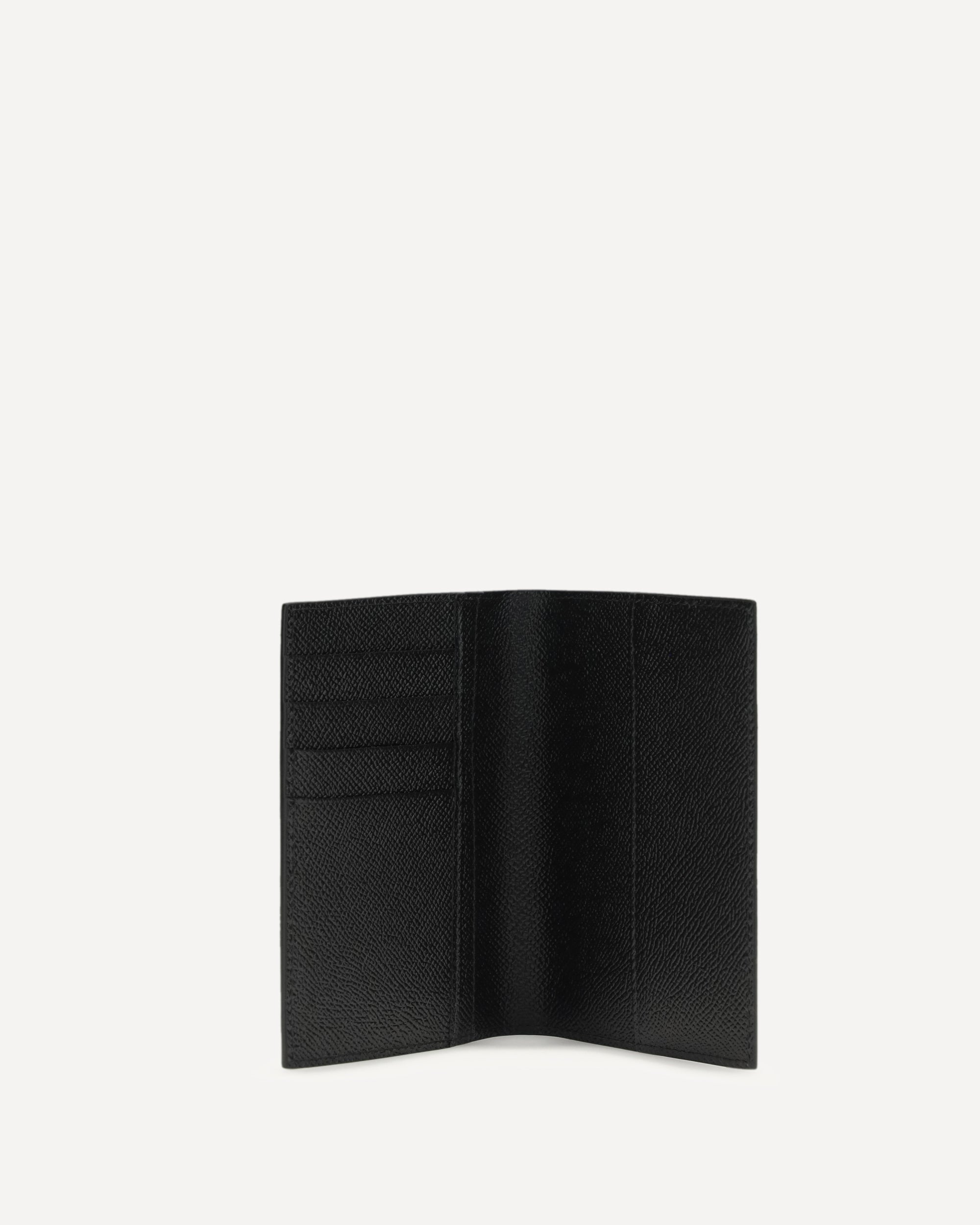 Dolce & Gabbana Dauphine Calfskin Leather Passport Holder