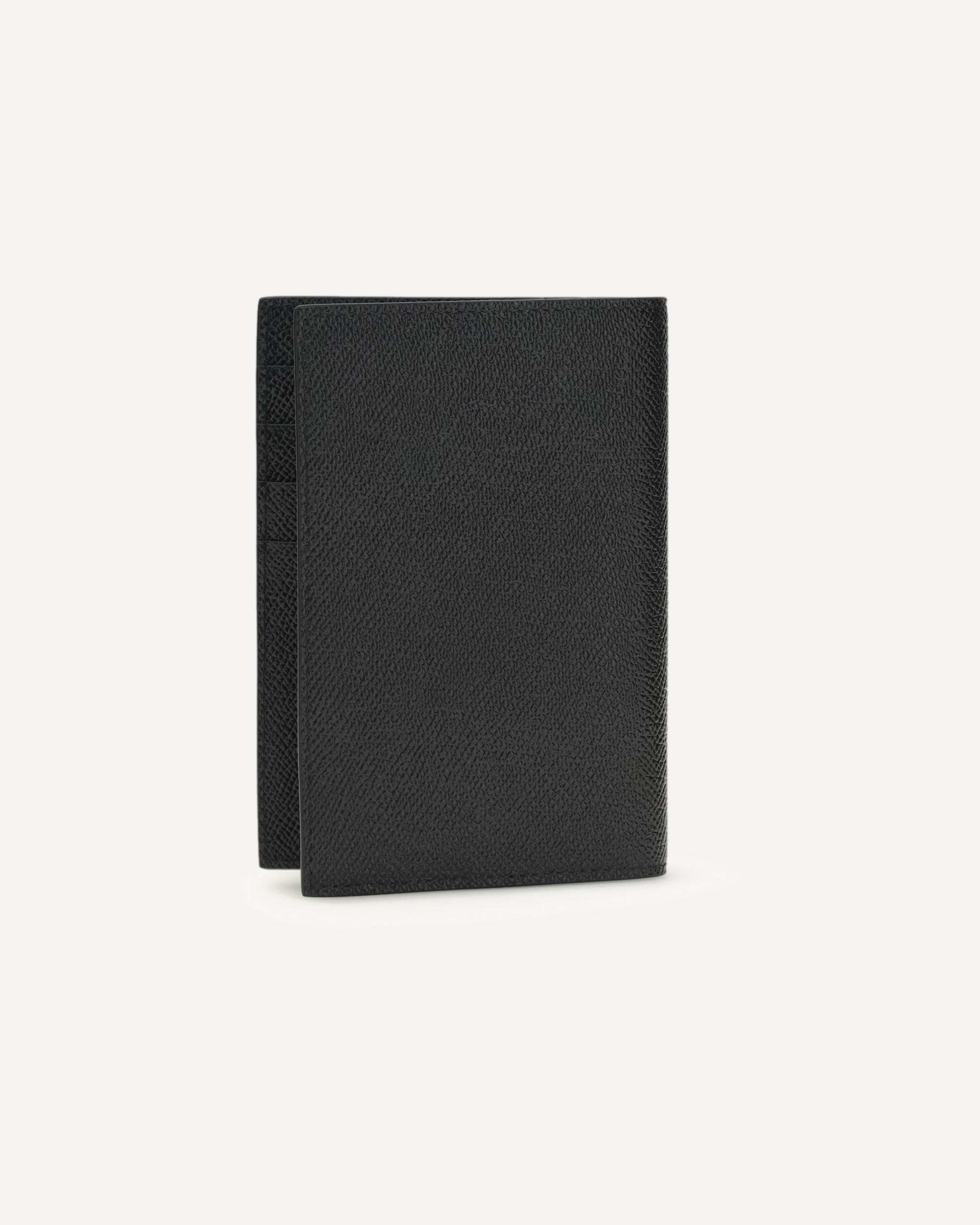 Dolce & Gabbana Dauphine Calfskin Leather Passport Holder