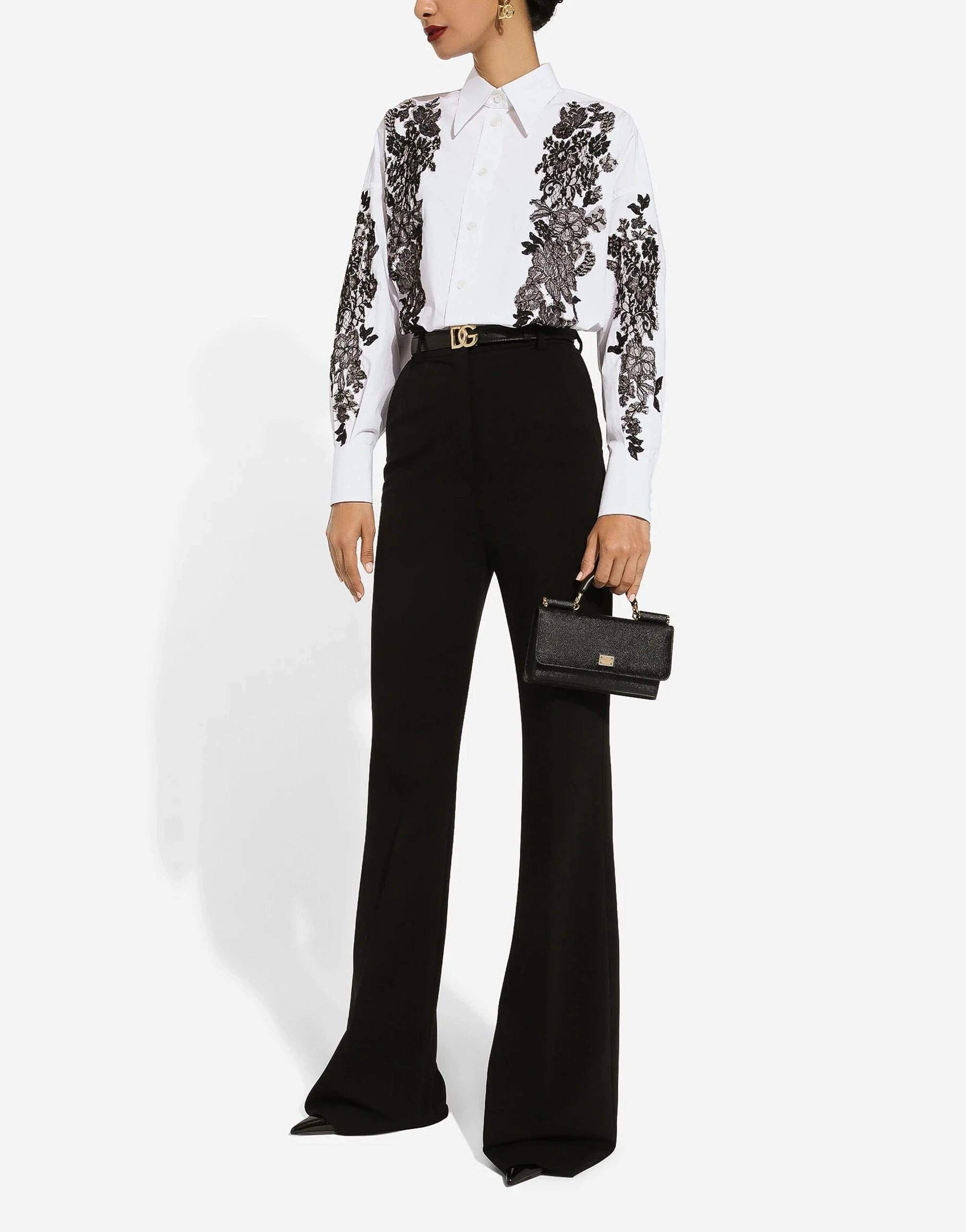 Dolce & Gabbana Dauphine-Print Mini Bag