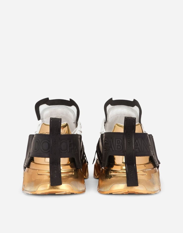 Dolce & Gabbana Daymaster Laminated Sole Leather Sneakers