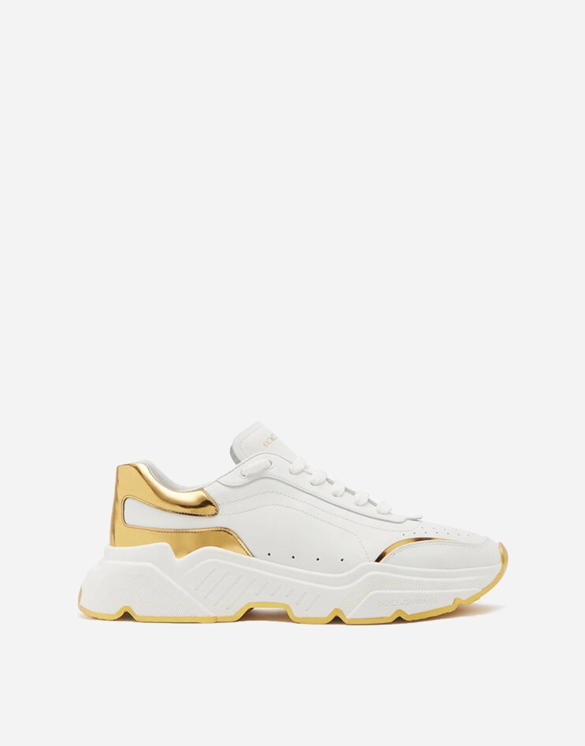 Dolce & Gabbana Daymaster Two-Tone Leather Sneakers