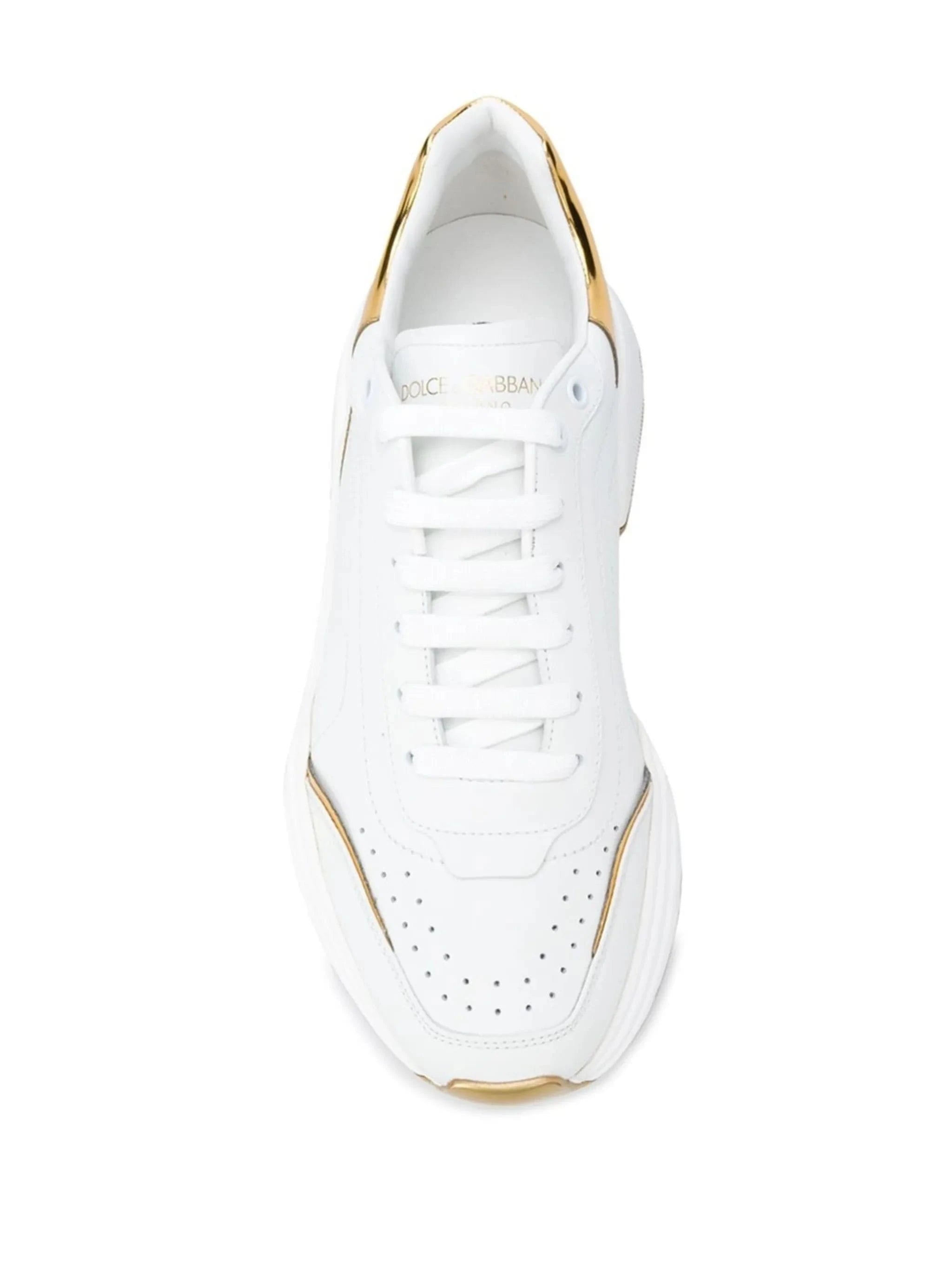 Dolce & Gabbana Daymaster Two-Tone Leather Sneakers