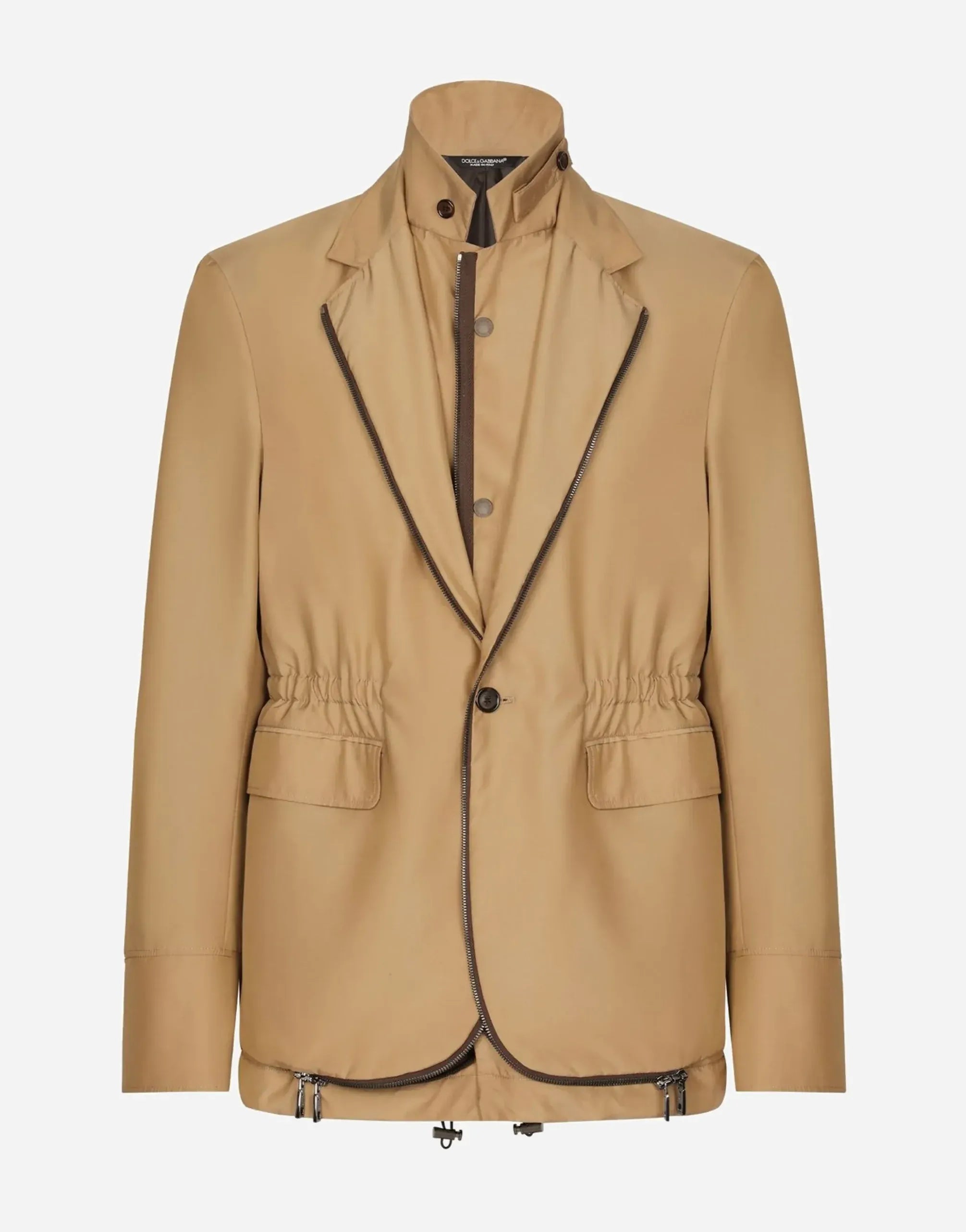 Dolce & Gabbana Deconstructed Nylon Jacket