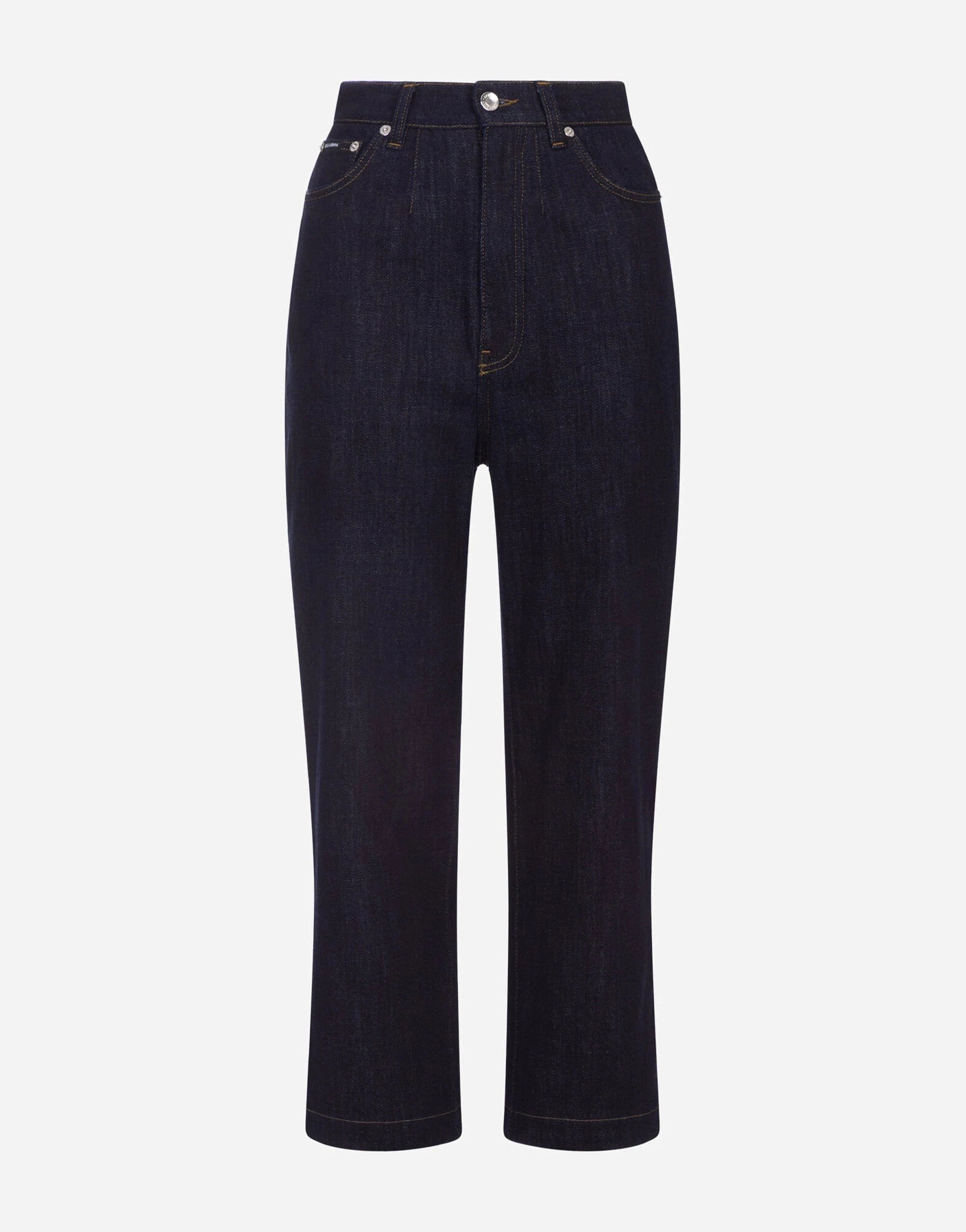 Dolce & Gabbana Deep Blue Flared Denim Jeans