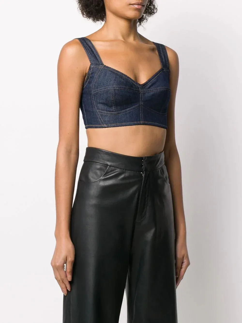 Dolce & Gabbana Denim Bralet - alternate view
