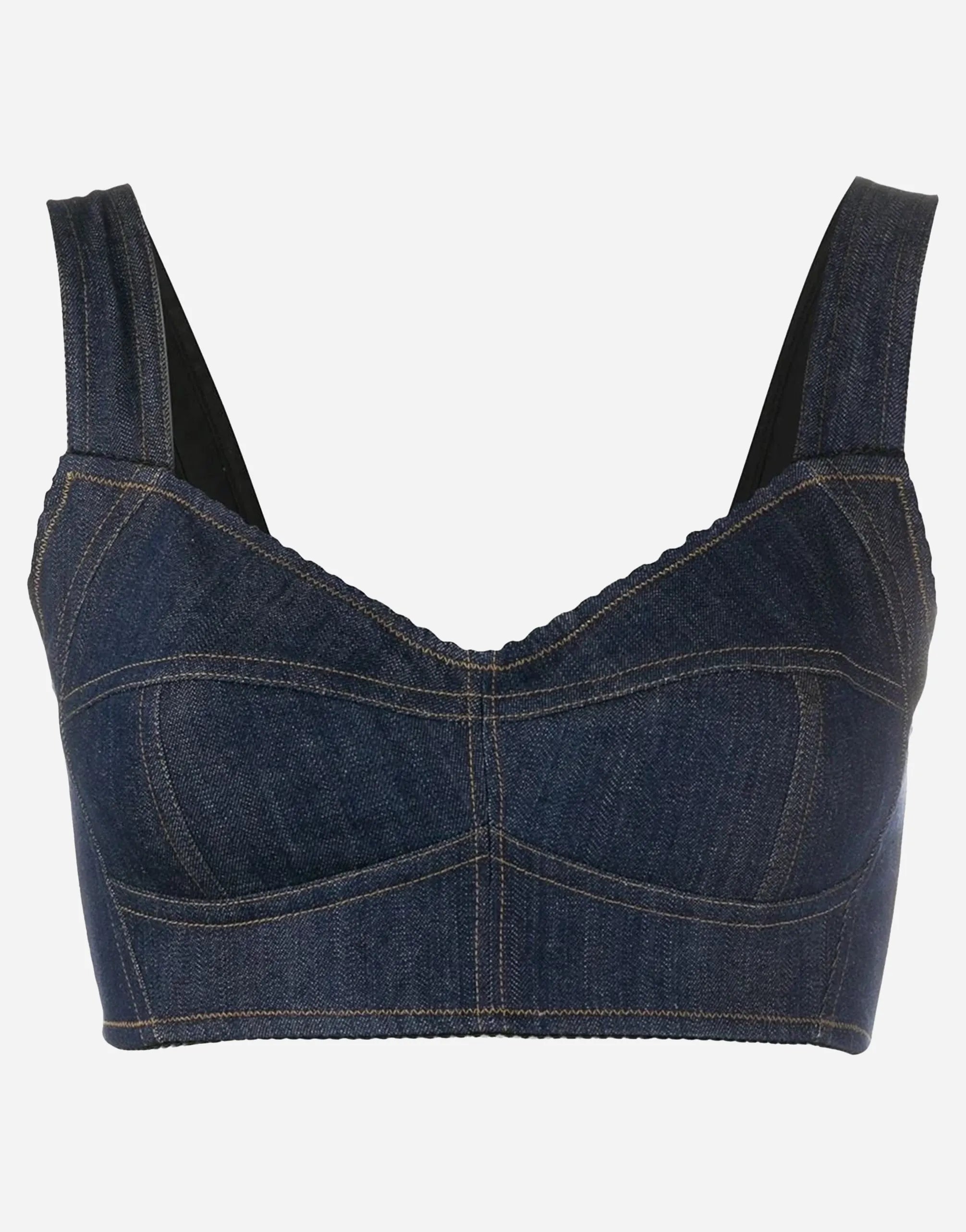 Dolce & Gabbana Denim Bralet