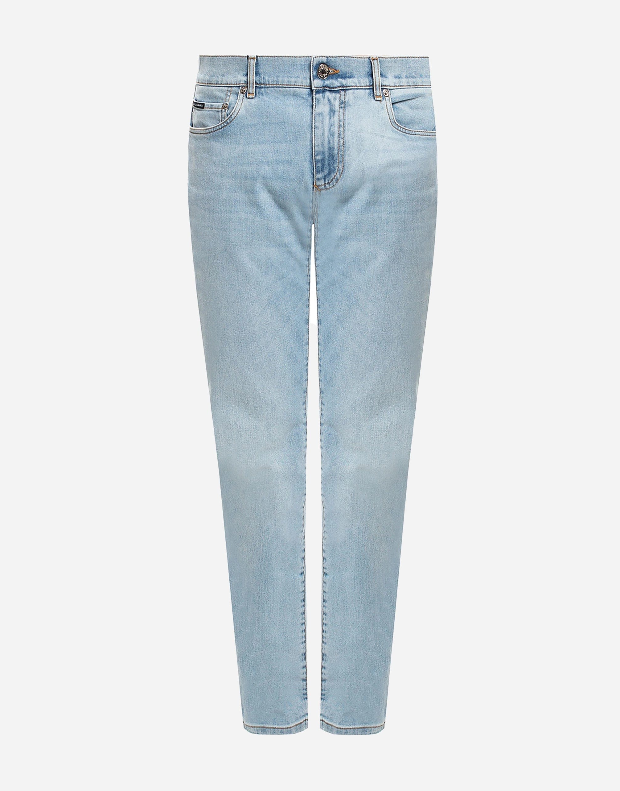 Dolce & Gabbana Denim Straight Leg Jeans