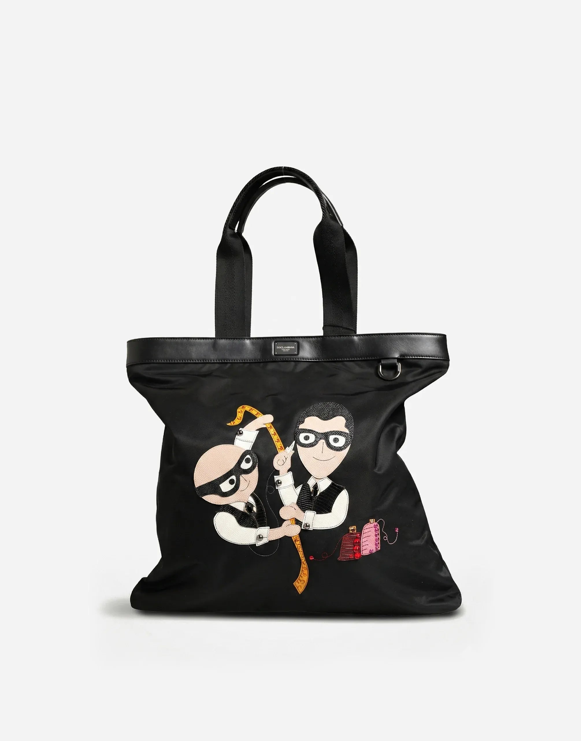 Dolce & Gabbana デザイナーのアップリケトートバッグ | Sendegaro JP