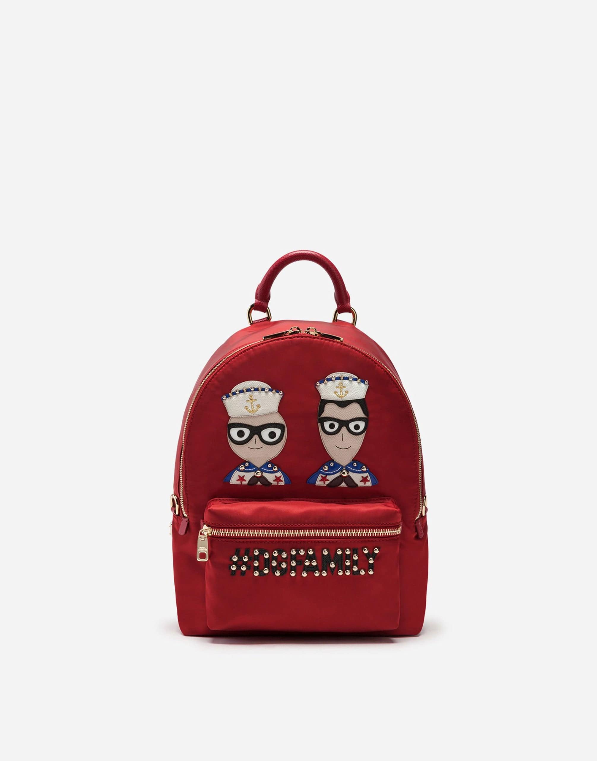 Dolce & Gabbana Designers' Patches Small Vulcano Backpack