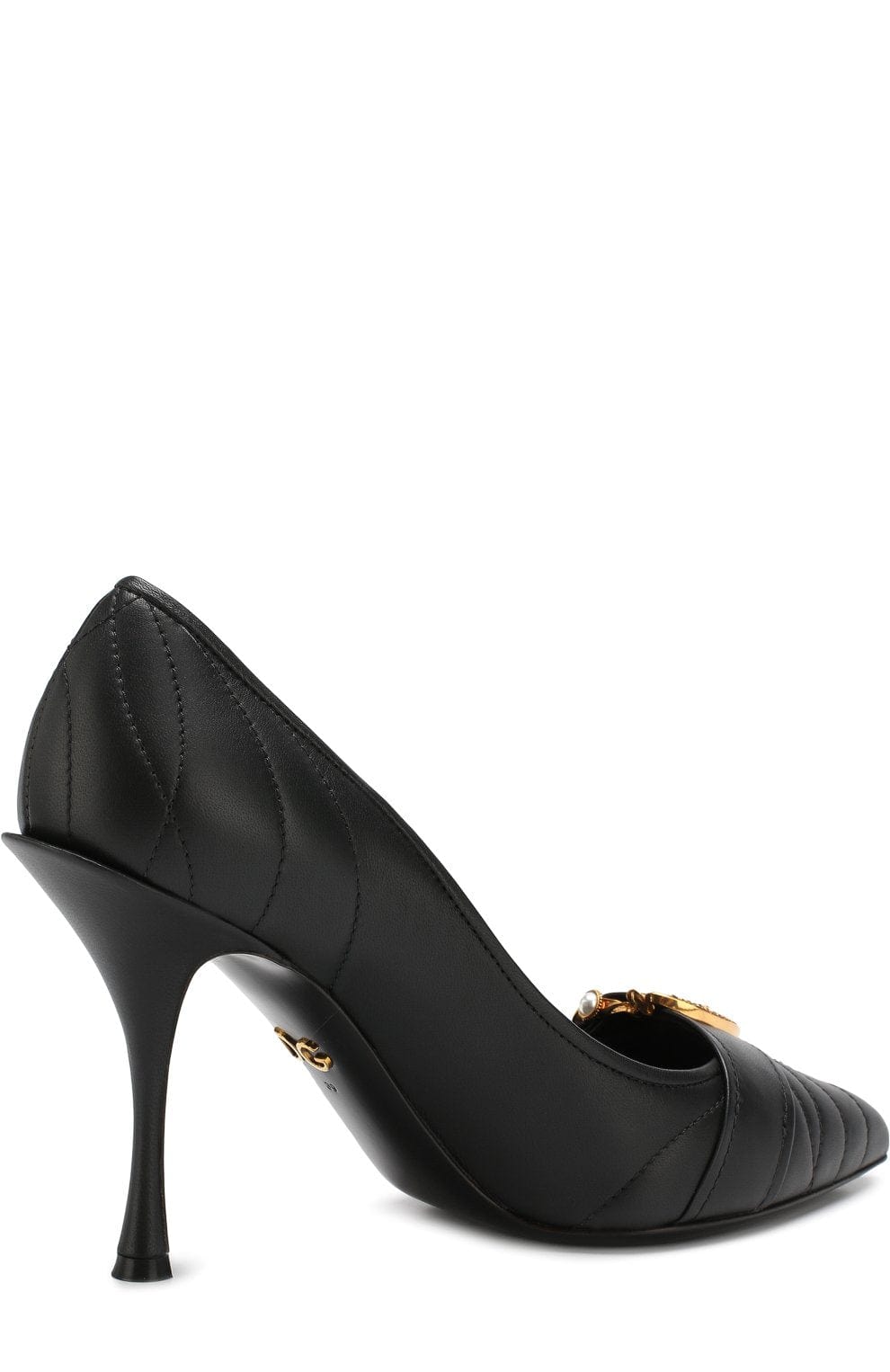 Dolce & Gabbana Devotion Leather Pumps