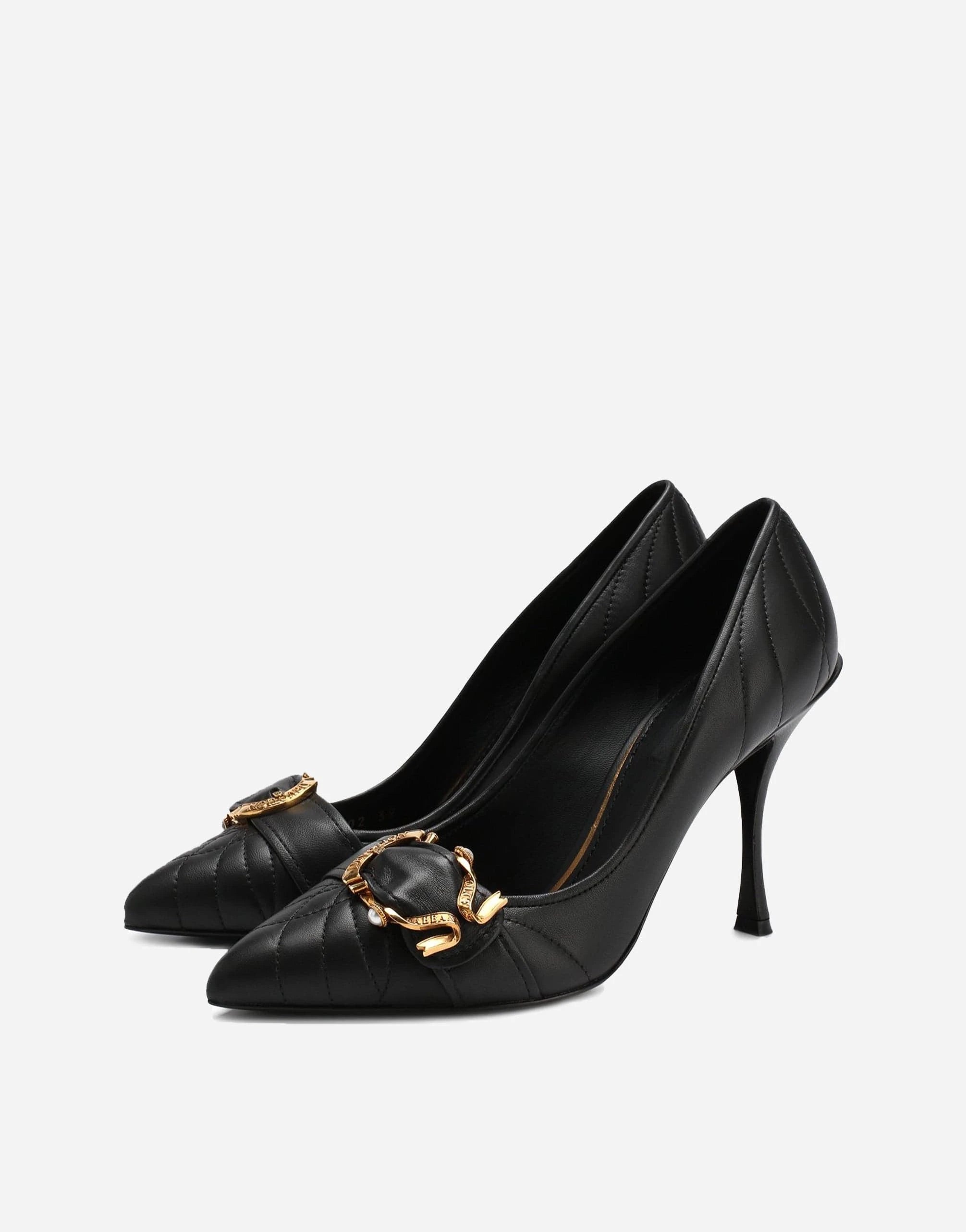 Dolce & Gabbana Devotion Leather Pumps