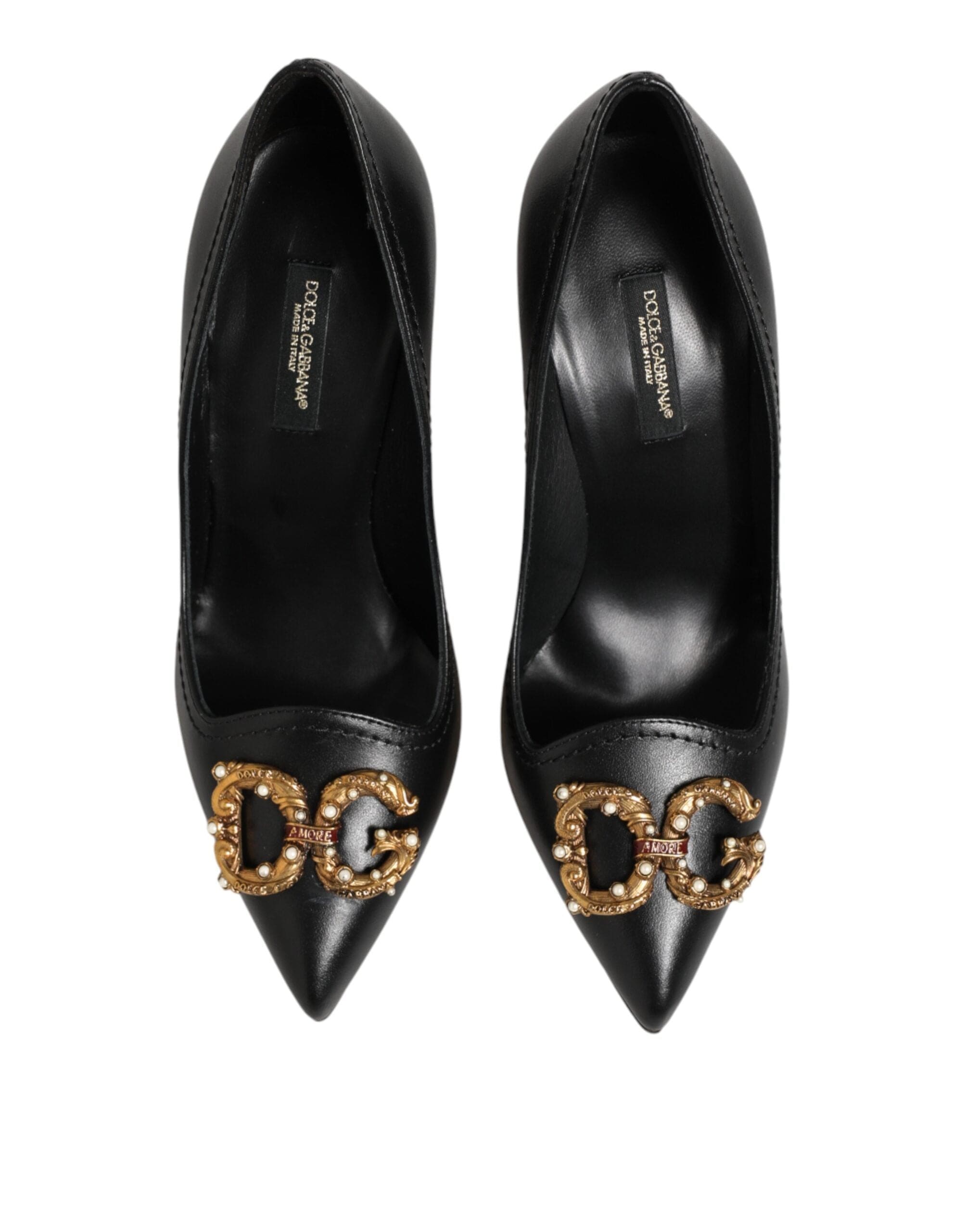 Dolce & Gabbana Décolleté con logo DG Amore