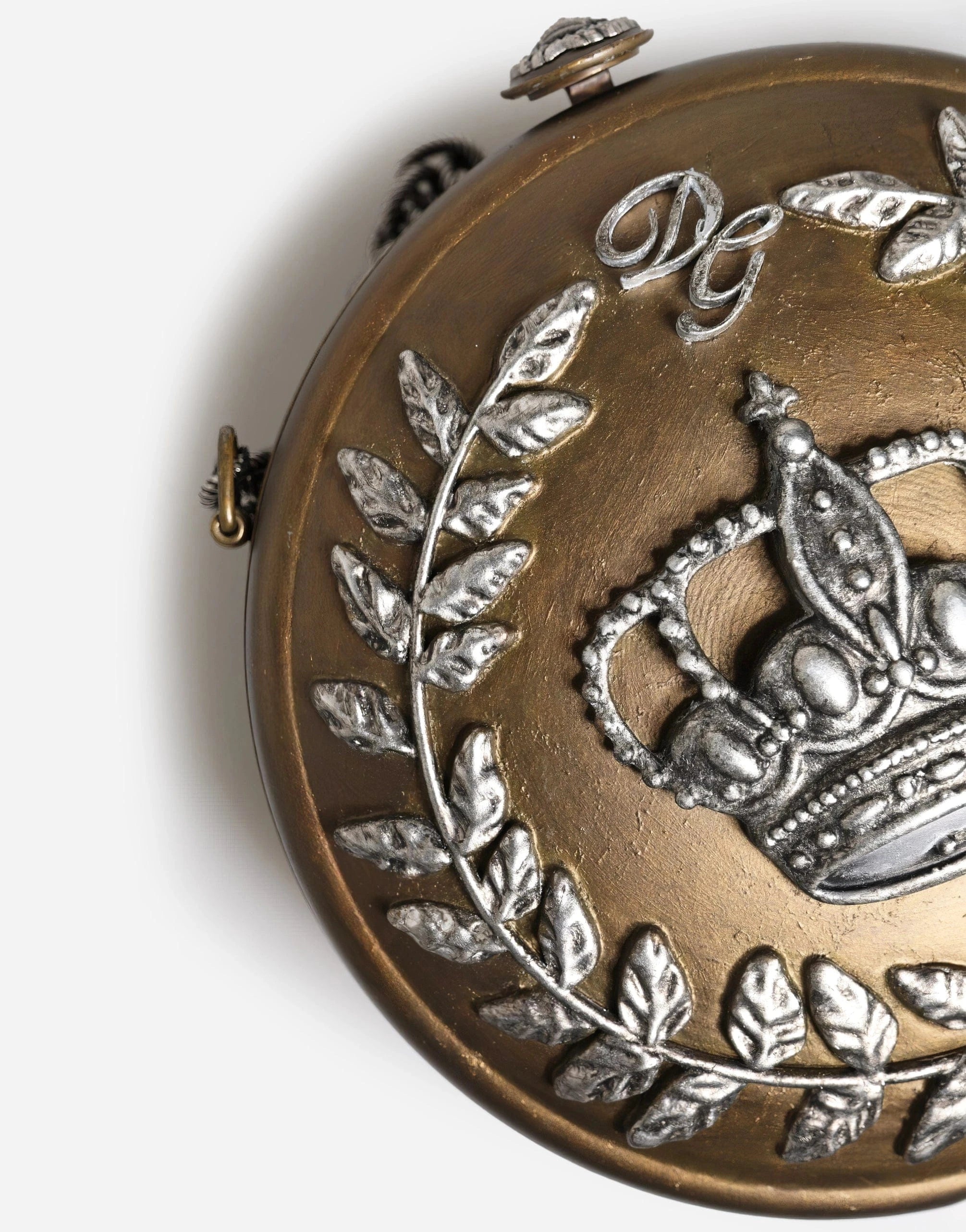 Dolce & Gabbana DG Crown-Embellished Shoulder Bag