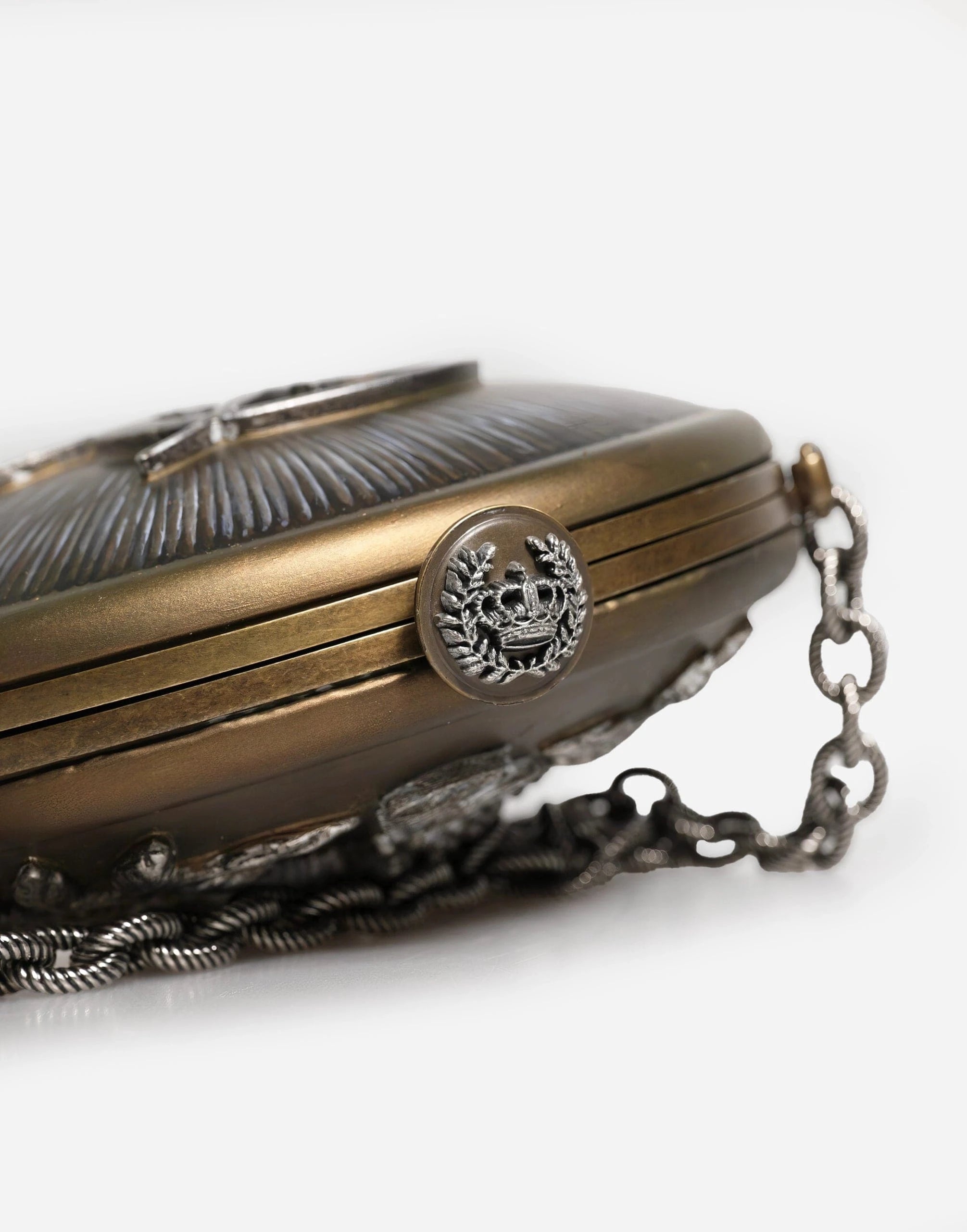 Dolce & Gabbana DG Crown-Embellished Shoulder Bag