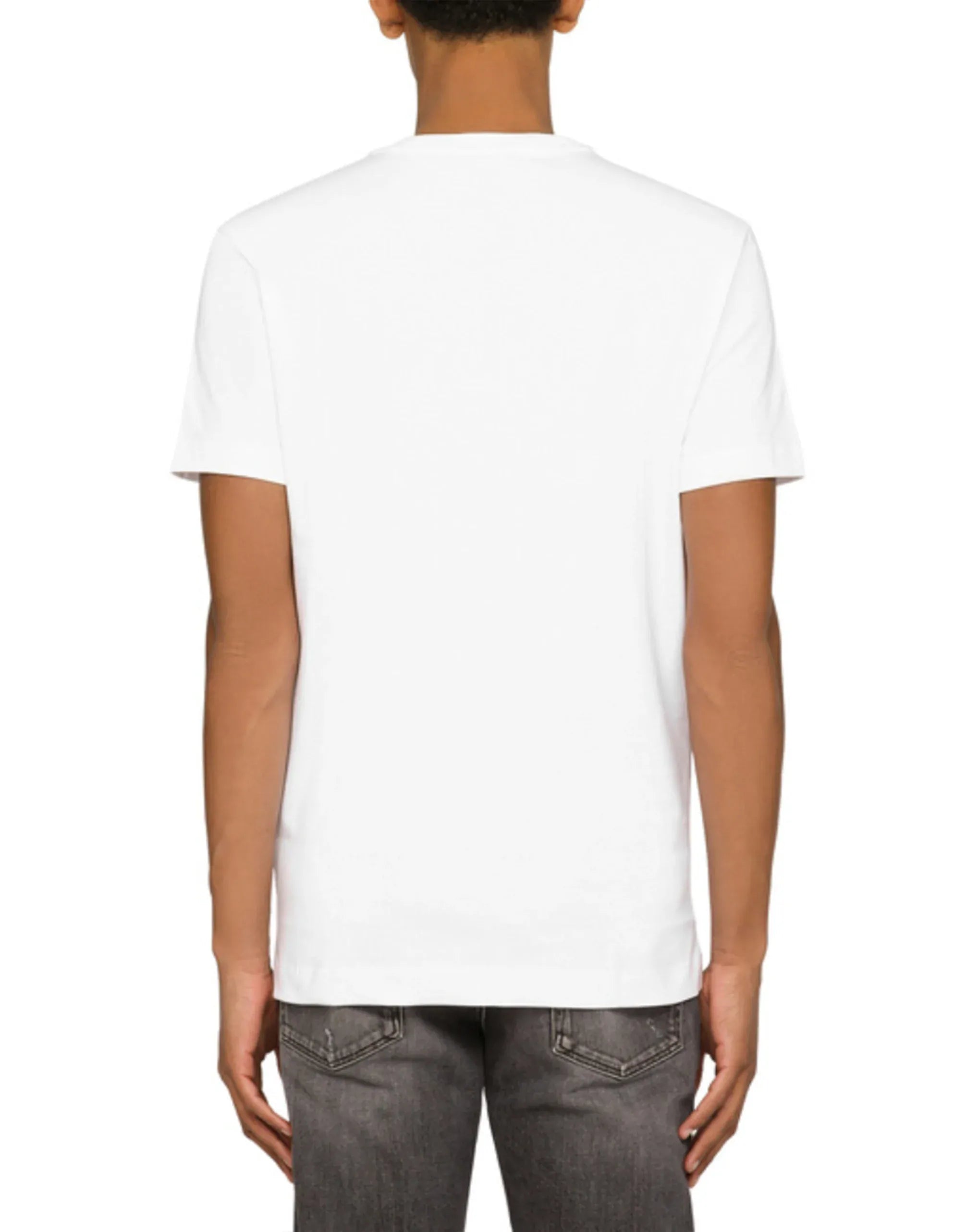Dolce & Gabbana DG Embellished Cotton T-Shirt
