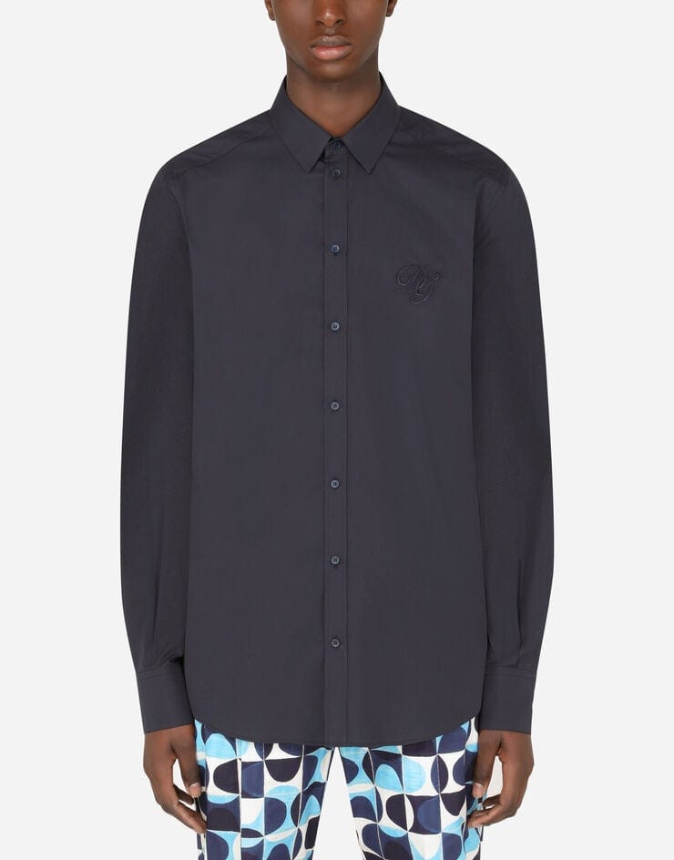 Dolce & Gabbana DG Embroidery Linen Shirt