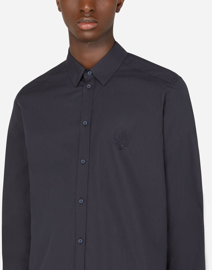 Dolce & Gabbana DG Embroidery Linen Shirt