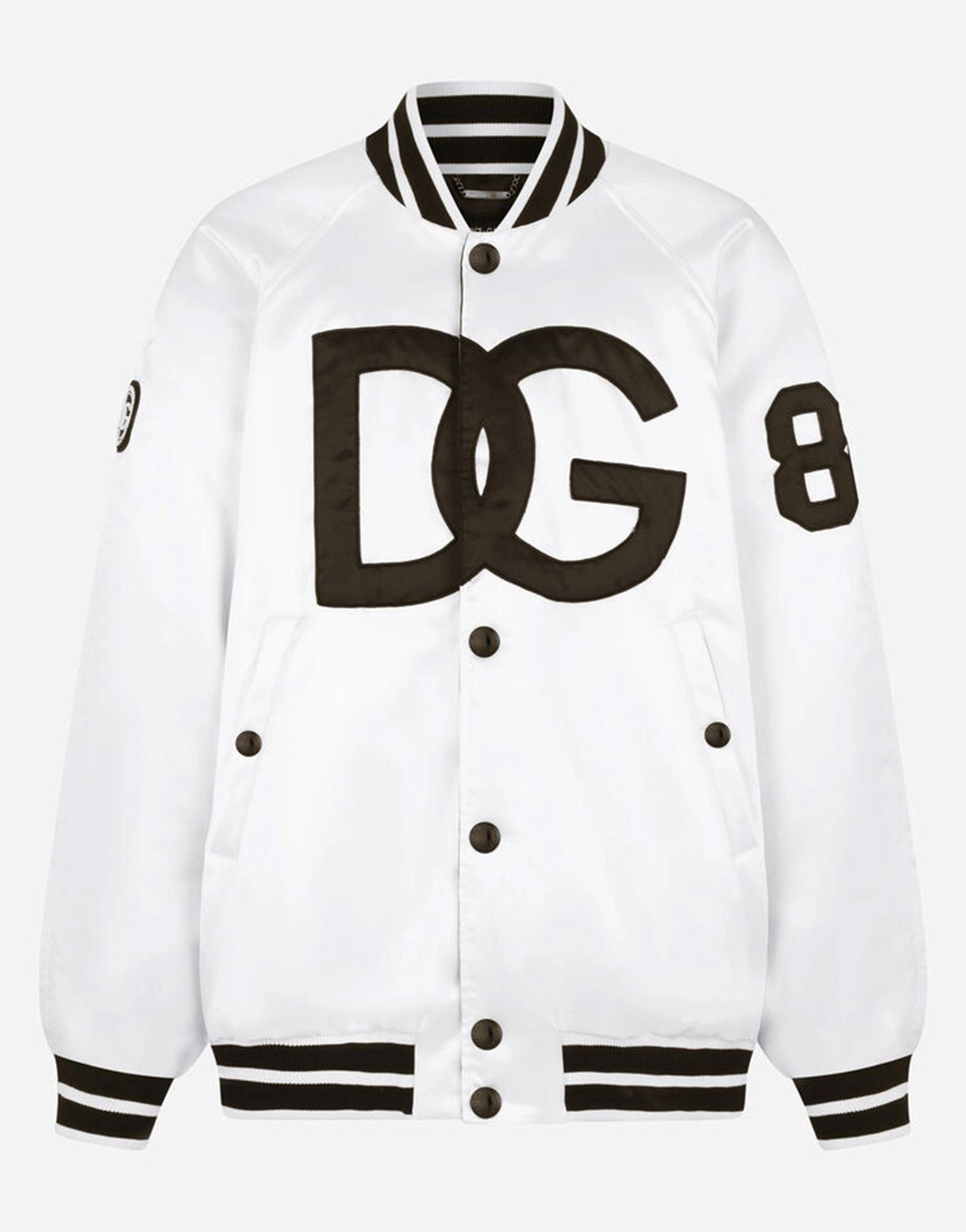 Dolce & Gabbana DG Embroidery Satin Jacket