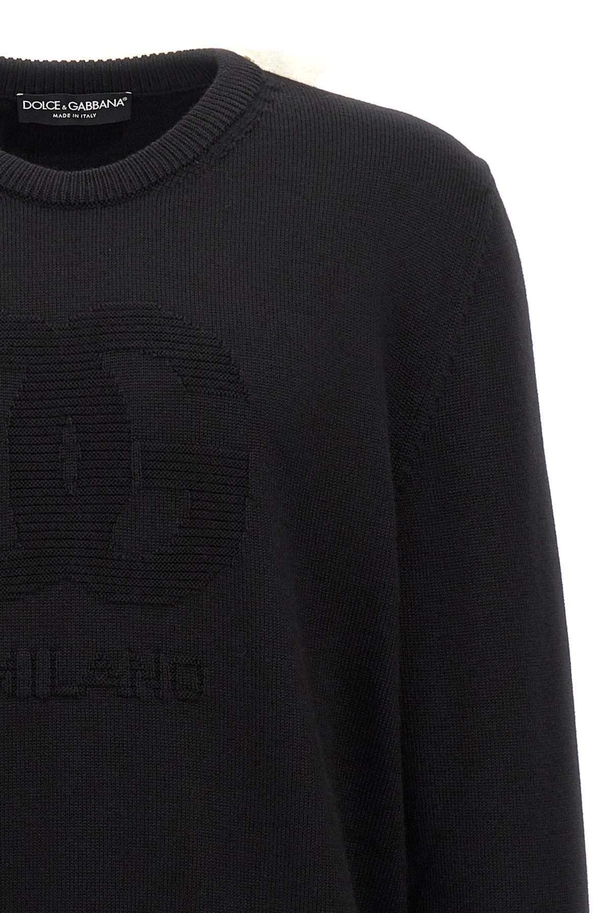 Dolce & Gabbana Dolce & Gabbana DG Intarsia Sweater