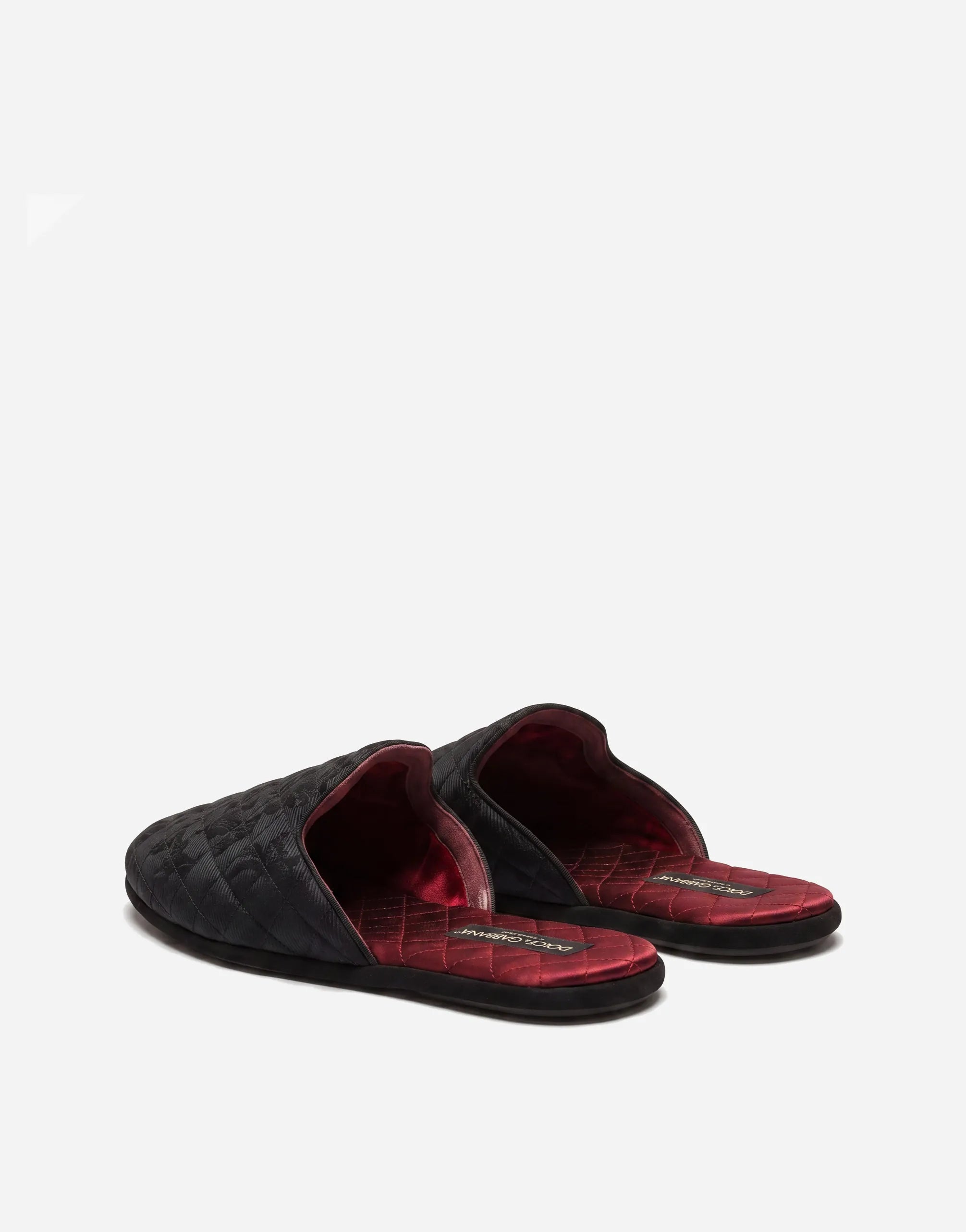 Dolce & Gabbana Dolce & Gabbana DG Jacquard Backless Slippers