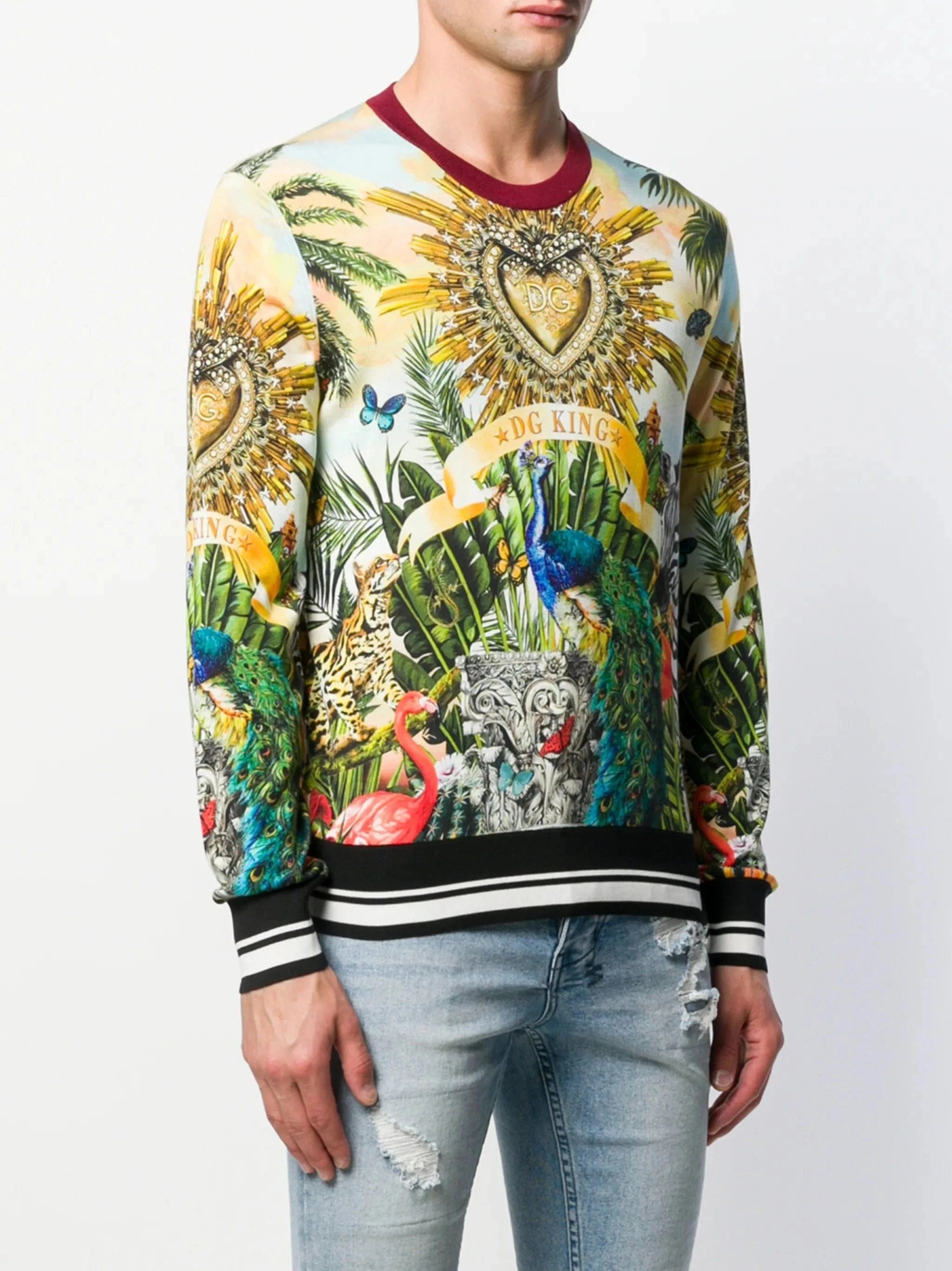 Dolce & Gabbana DG King Silk Sweater