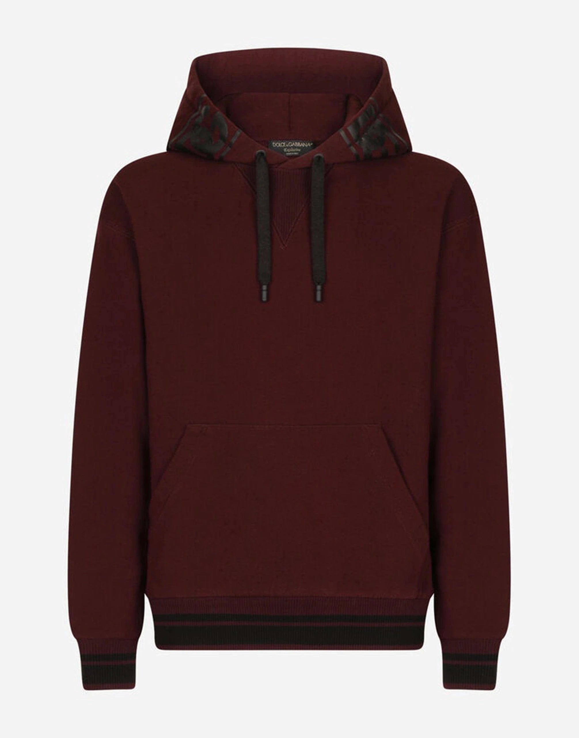 Dolce & Gabbana DG Logo Band Jersey Hoodie