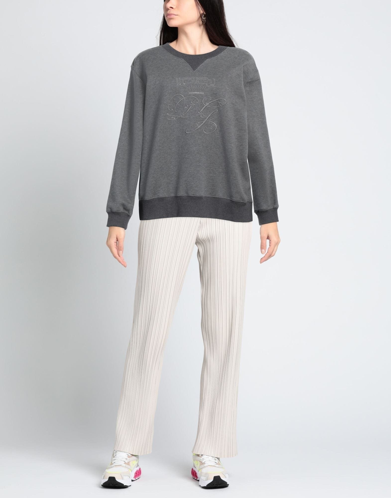 Dolce & Gabbana DG Logo Embroidered Sweatshirt