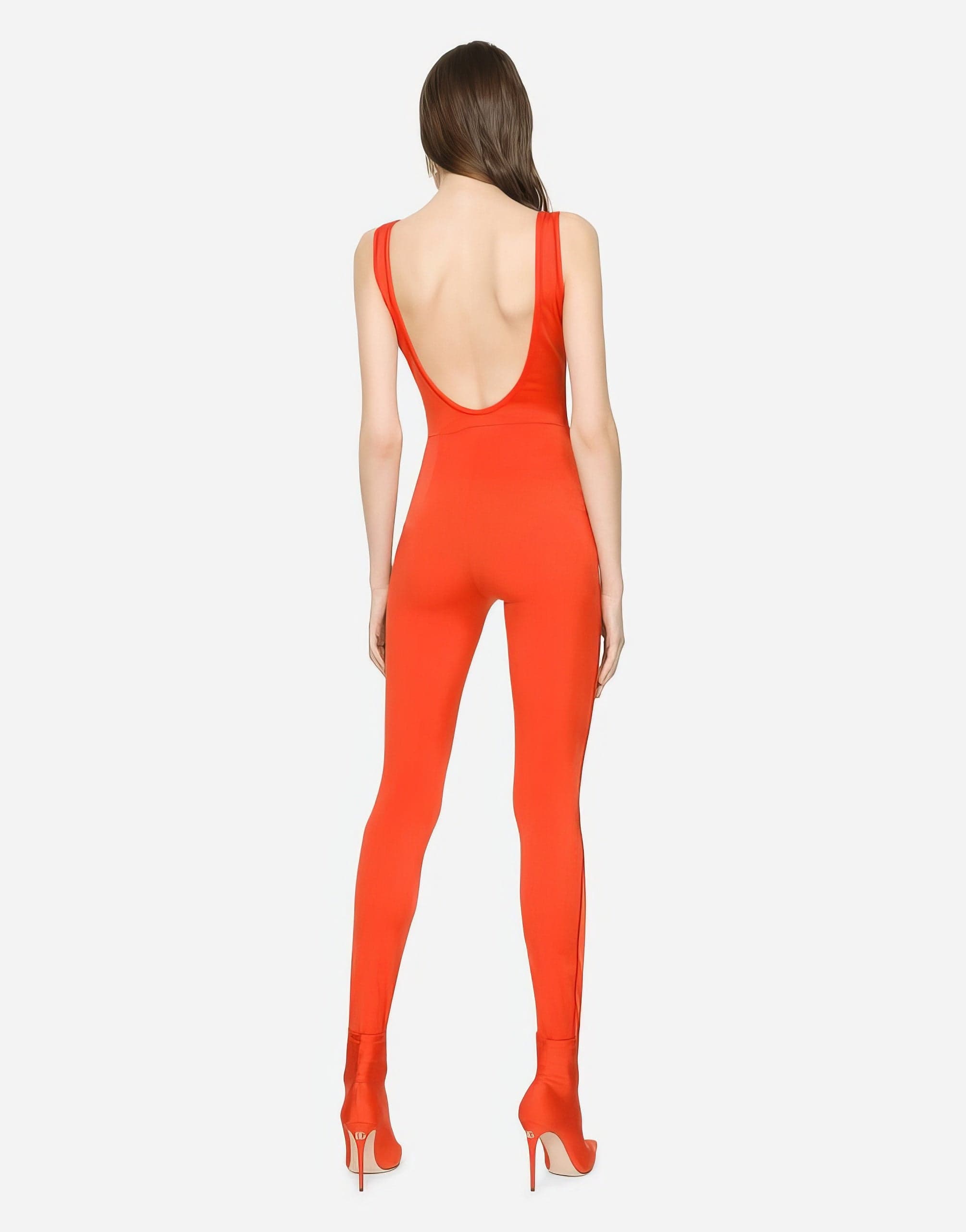 Dolce & Gabbana DG Logo Jersey Jumpsuit