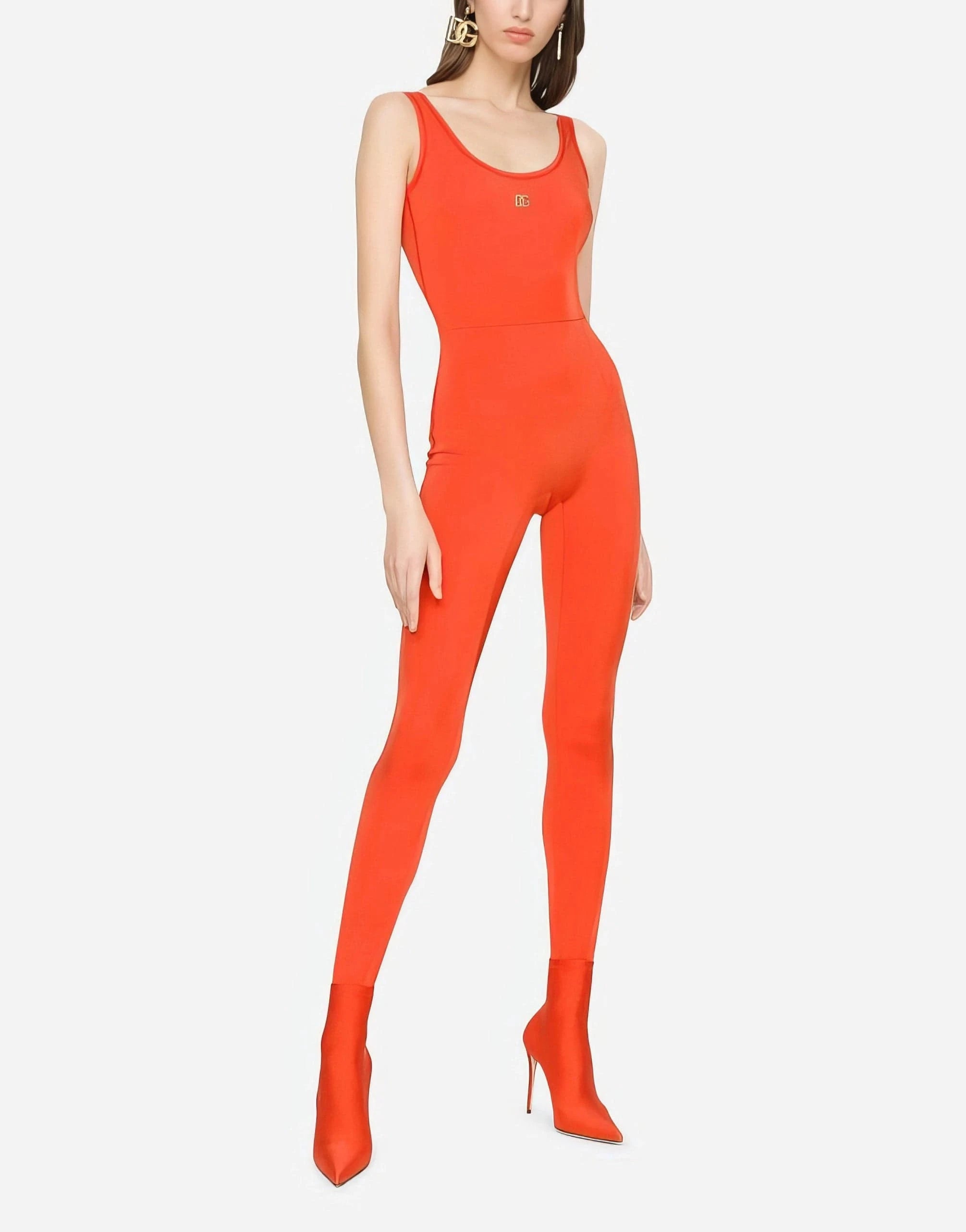 Dolce & Gabbana DG Logo Jersey-Jumpsuit