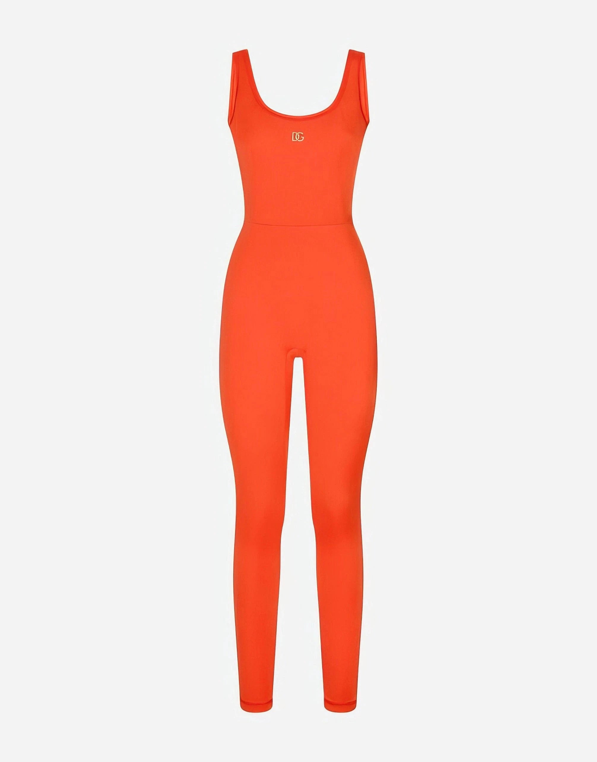 Dolce & Gabbana DG Logo Jersey Jumpsuit