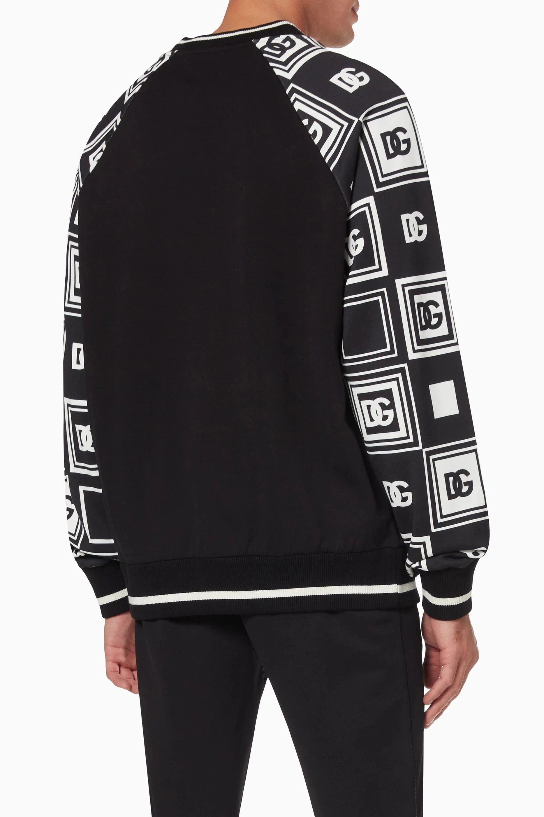 Dolce & Gabbana DG Logo Print Jersey Sweatshirt