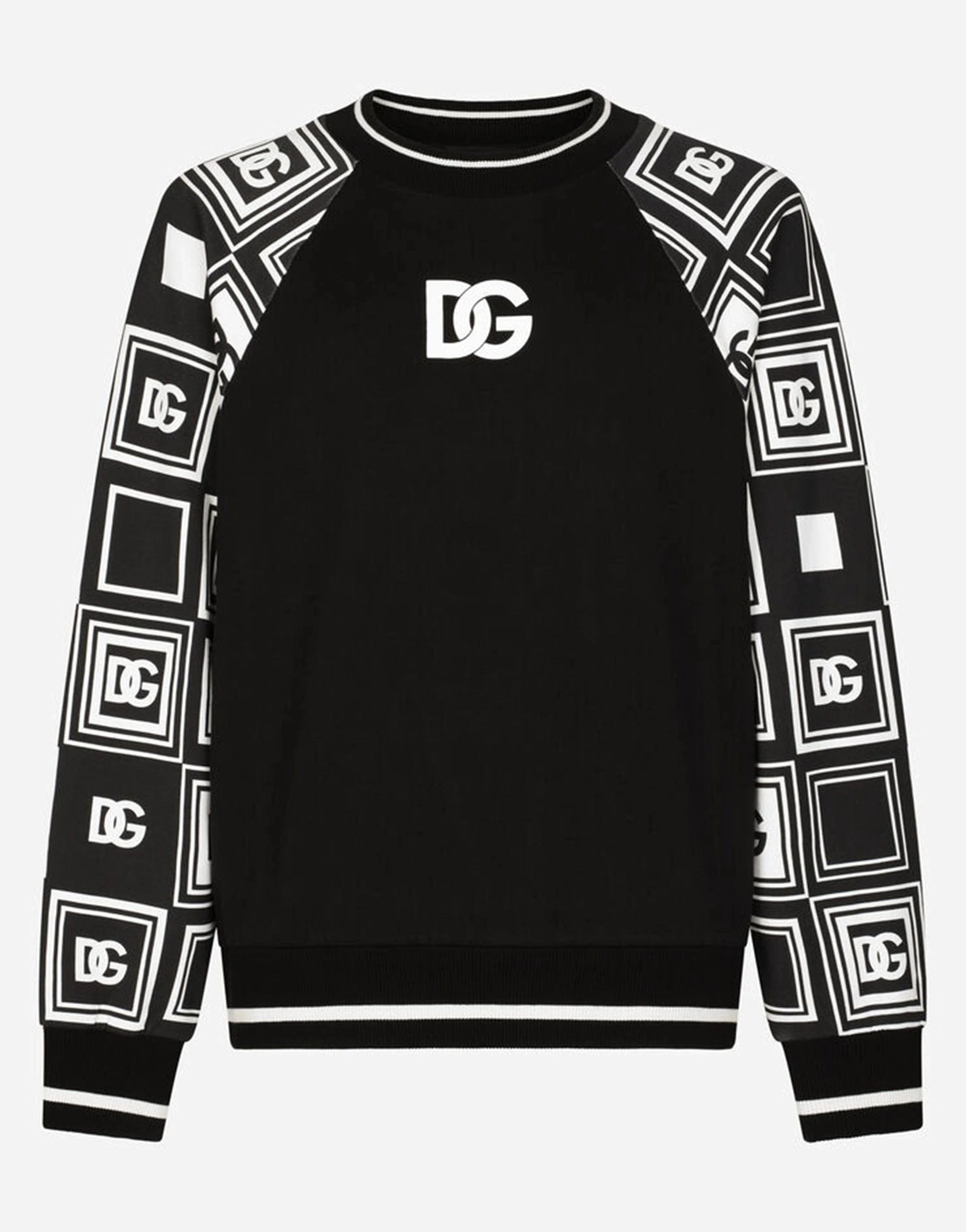 Dolce & Gabbana DG Logo Print Jersey Sweatshirt