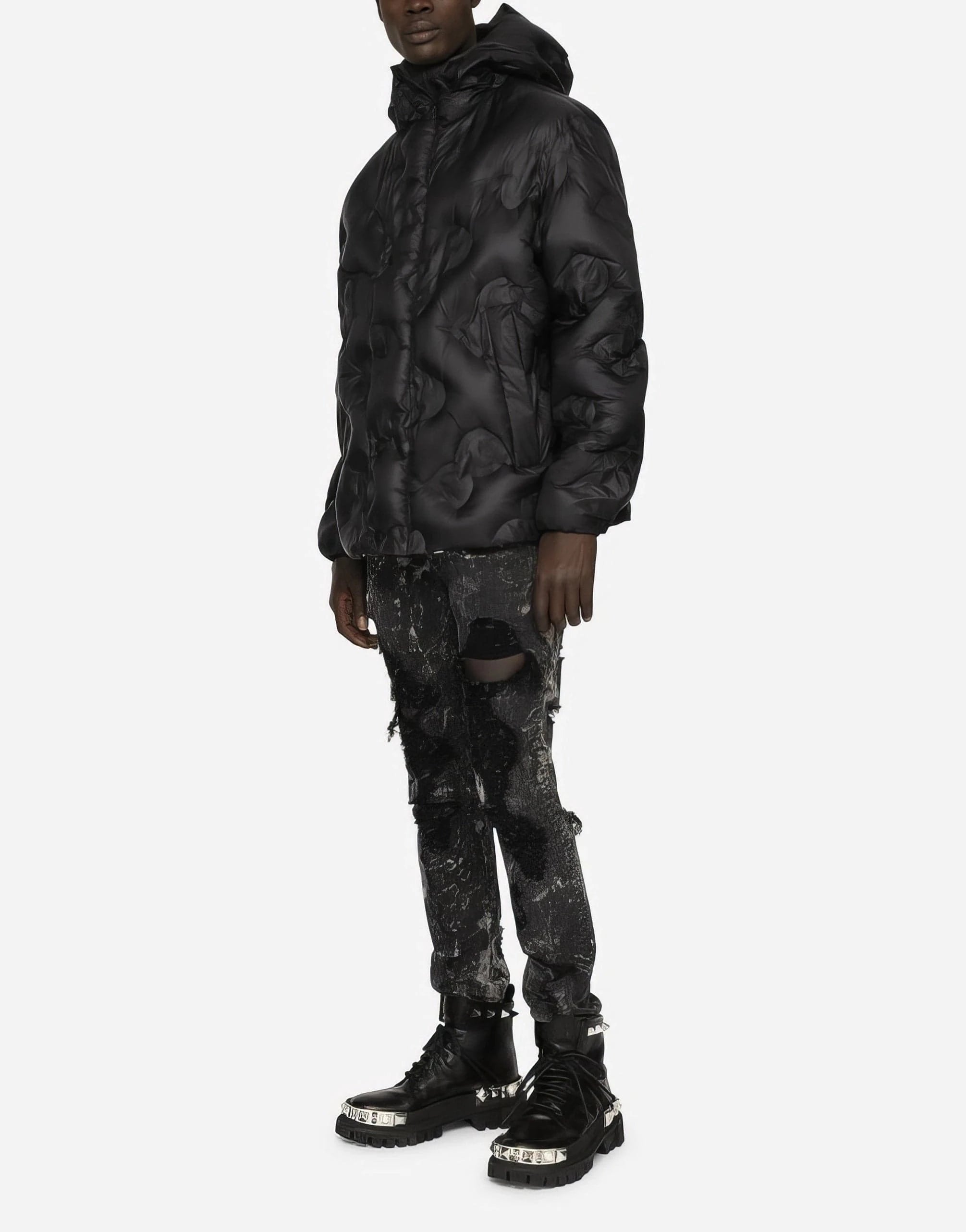 Dolce & Gabbana DG logo Quilted Jacket