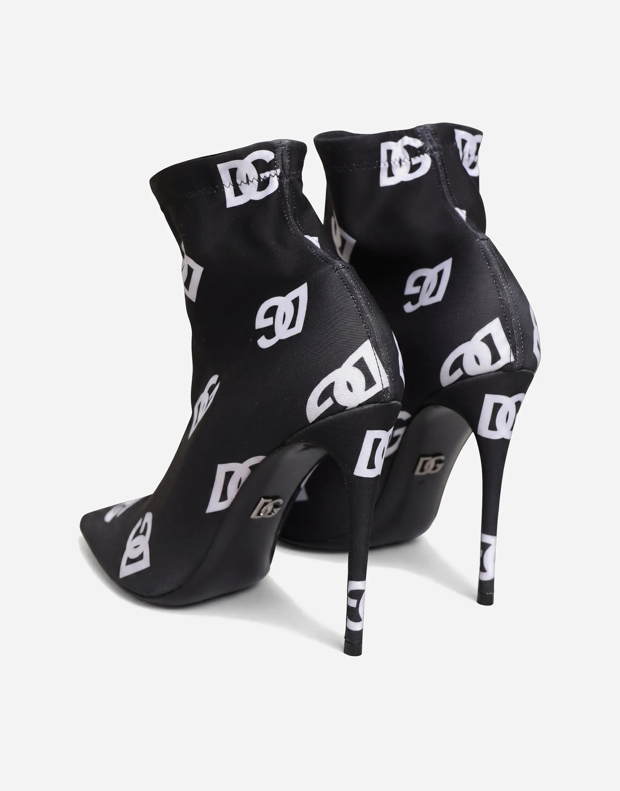 Dolce & Gabbana Dolce & Gabbana DG Logo Sock Ankle Boots