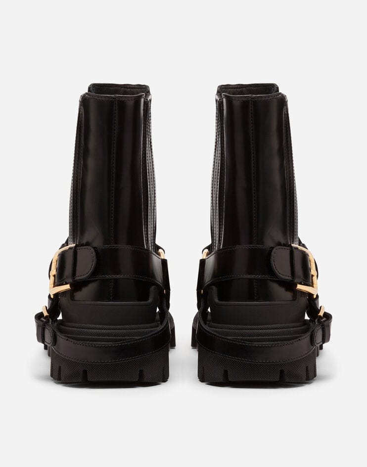 Dolce & Gabbana DG Logo Trekking Style Ankle Boots