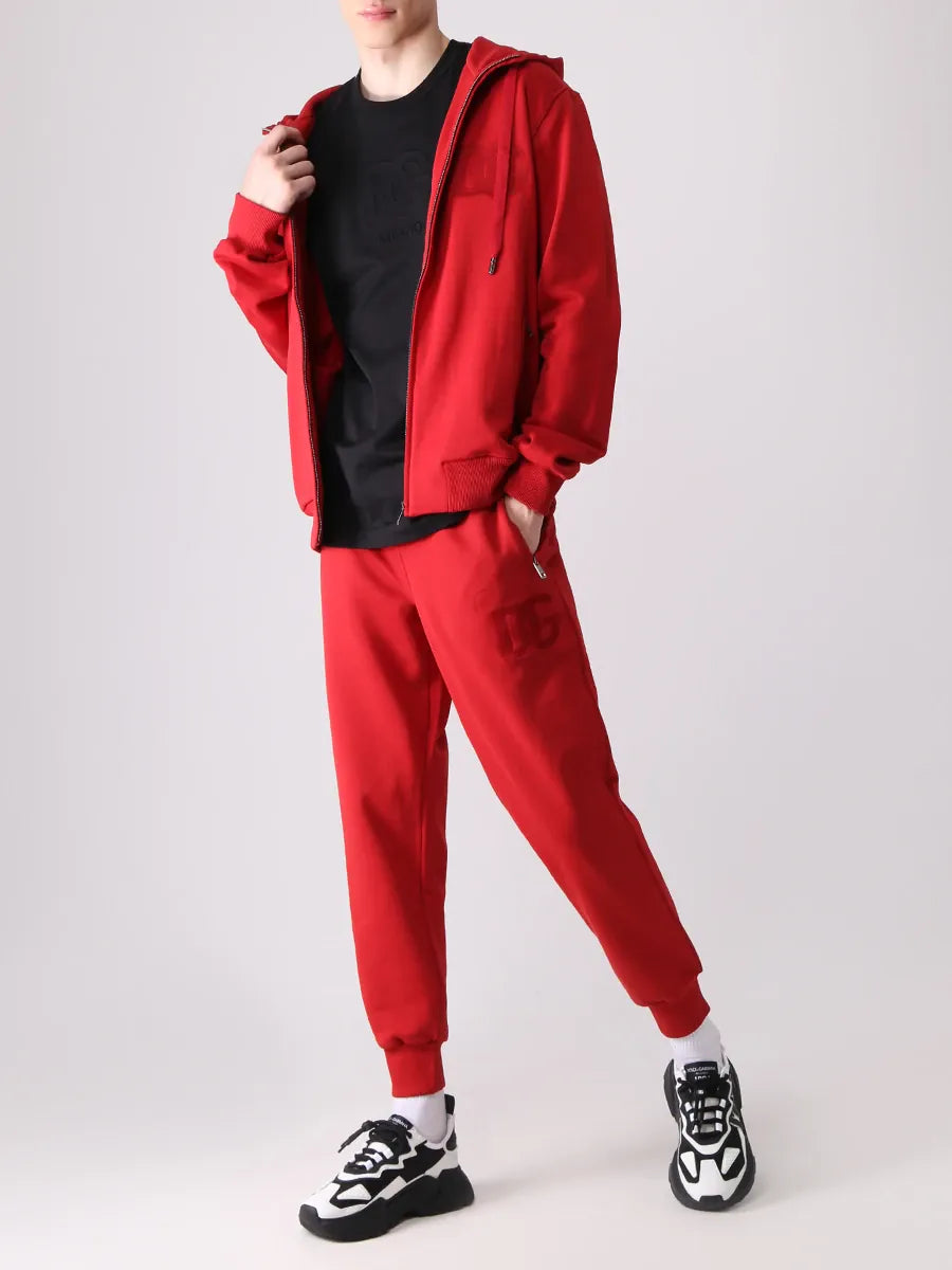 Dolce & Gabbana Dolce & Gabbana DG Logo Zip Hoodie