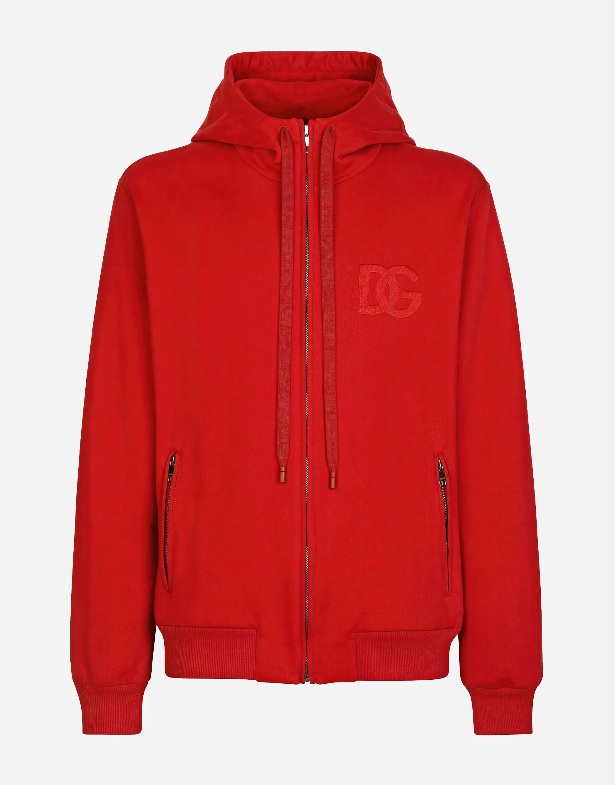 Dolce & Gabbana Dolce & Gabbana DG Logo Zip Hoodie