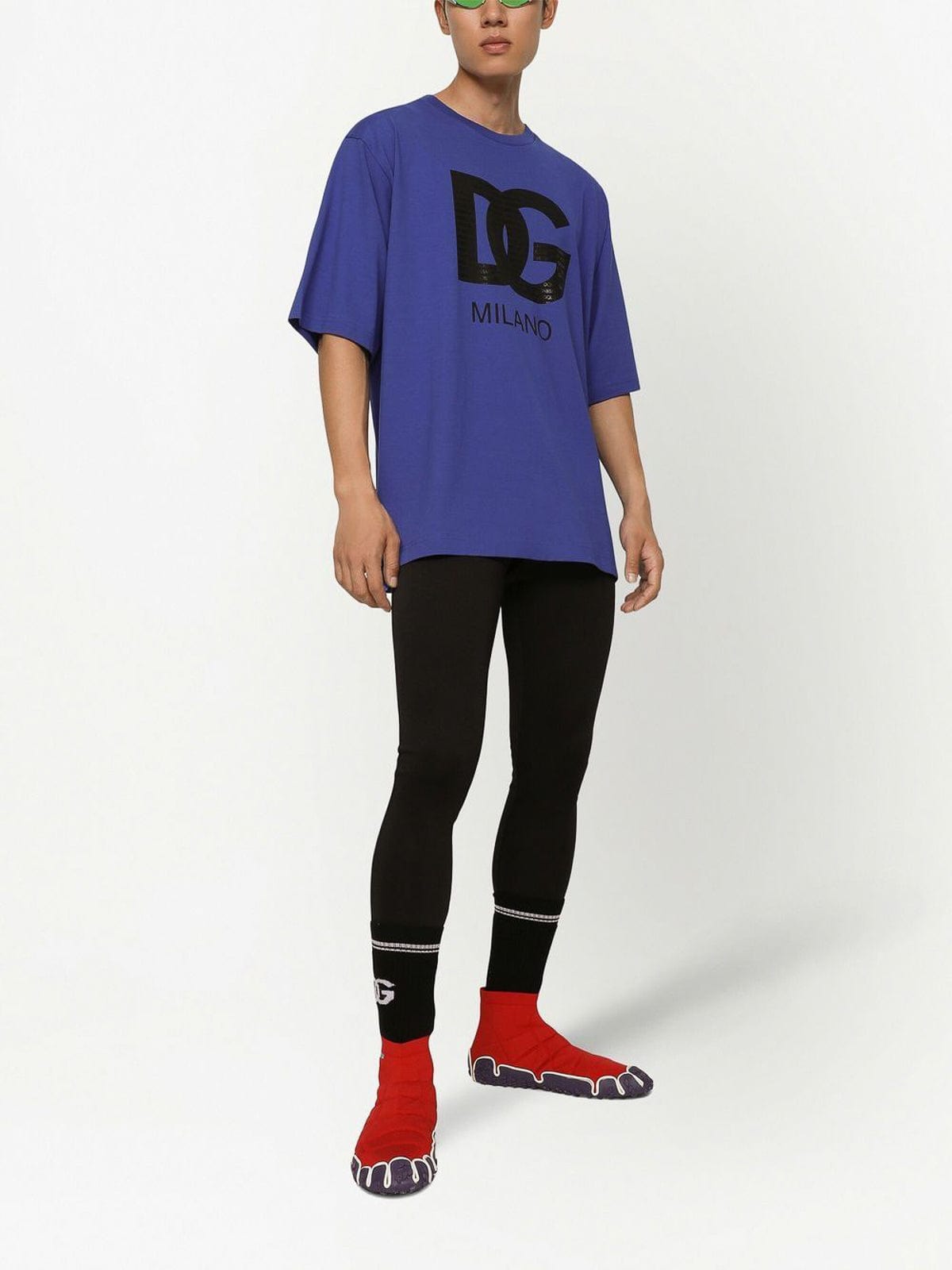 Dolce & Gabbana DG Milano Print Cotton T-Shirt