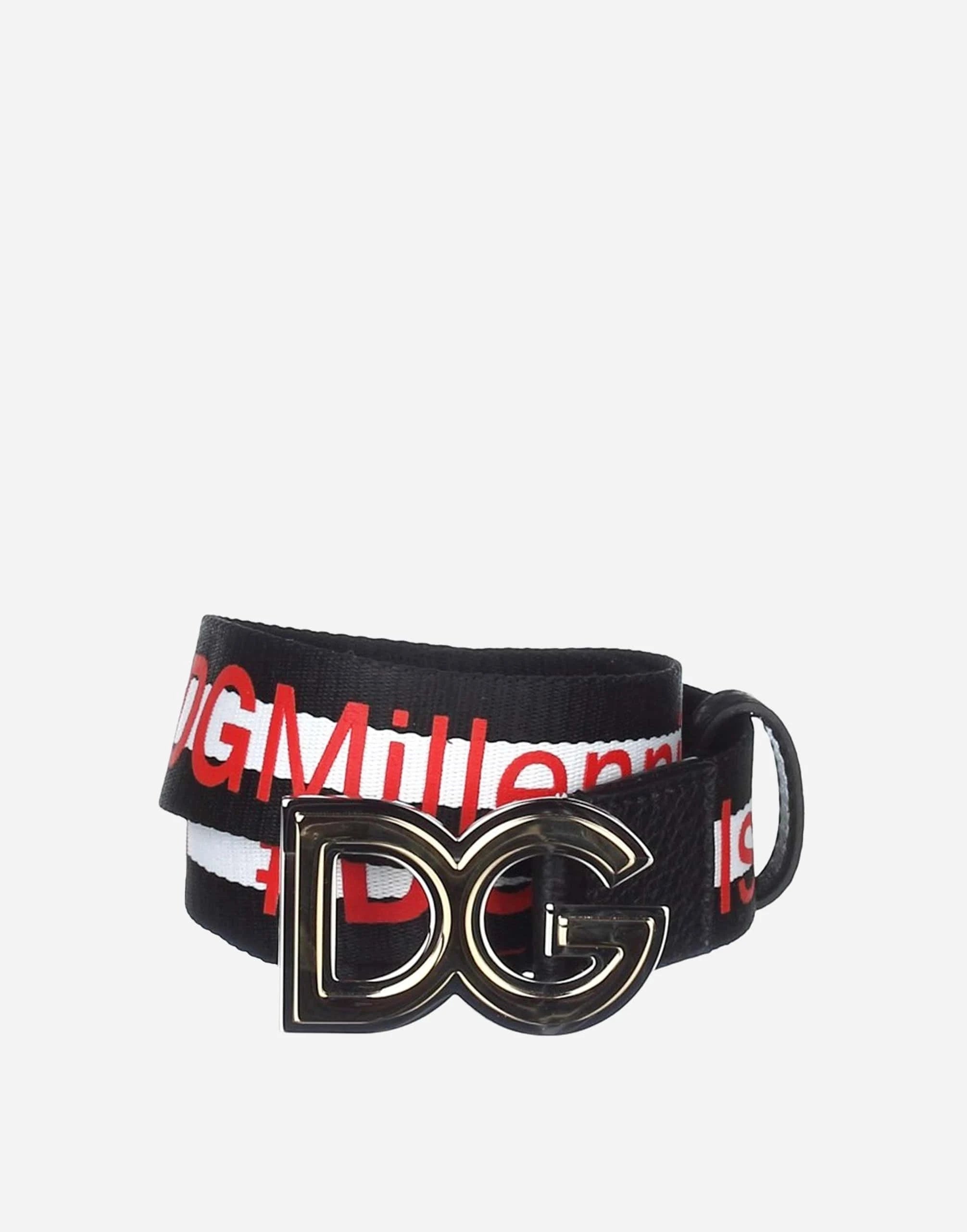 Dolce & Gabbana DG Millennials Logo Belt