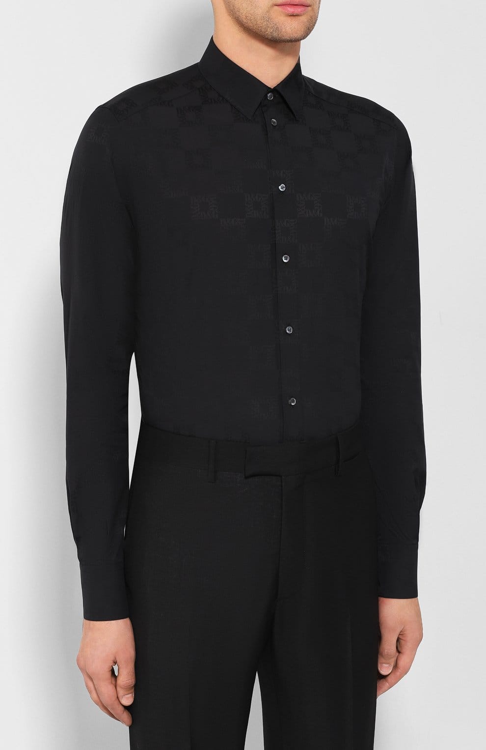 Dolce & Gabbana DG Monogram Jacquard Shirt - alternate view