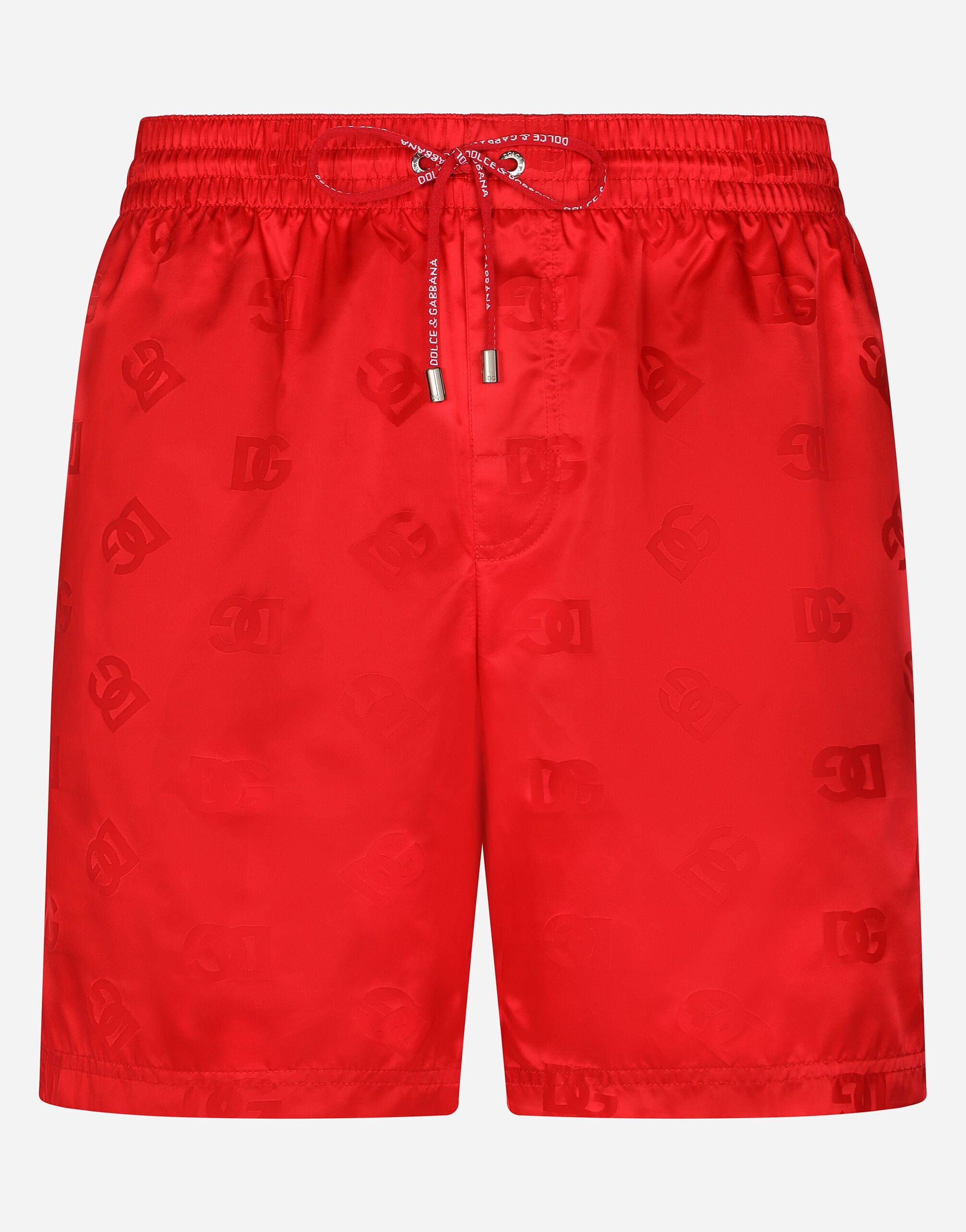 Dolce & Gabbana DG Monogram Jacquard Swim Trunks